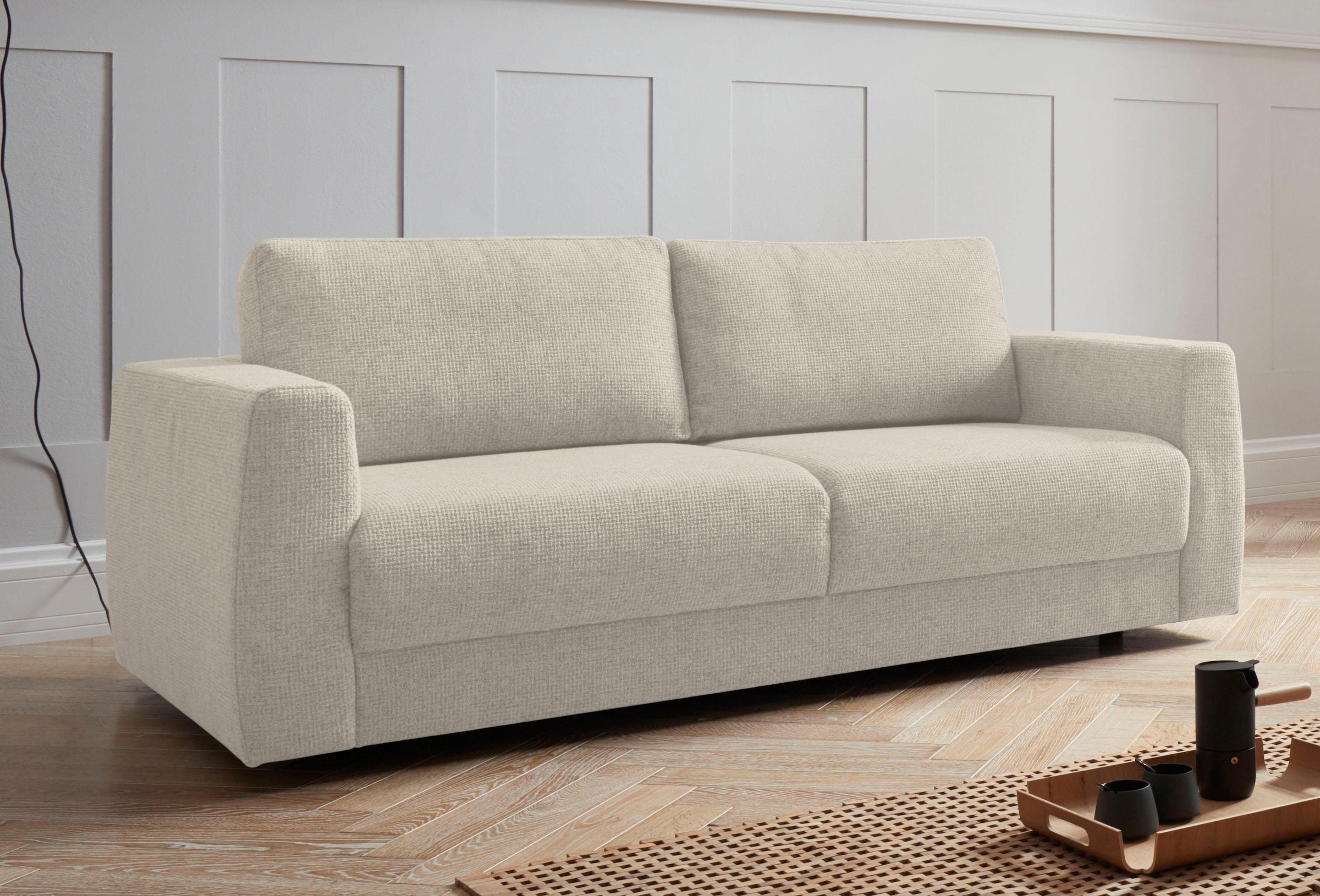 OTTO home 2-Sitzer "Hobro" in 3 Bezugsqualitäten in vielen Farben, Design b günstig online kaufen