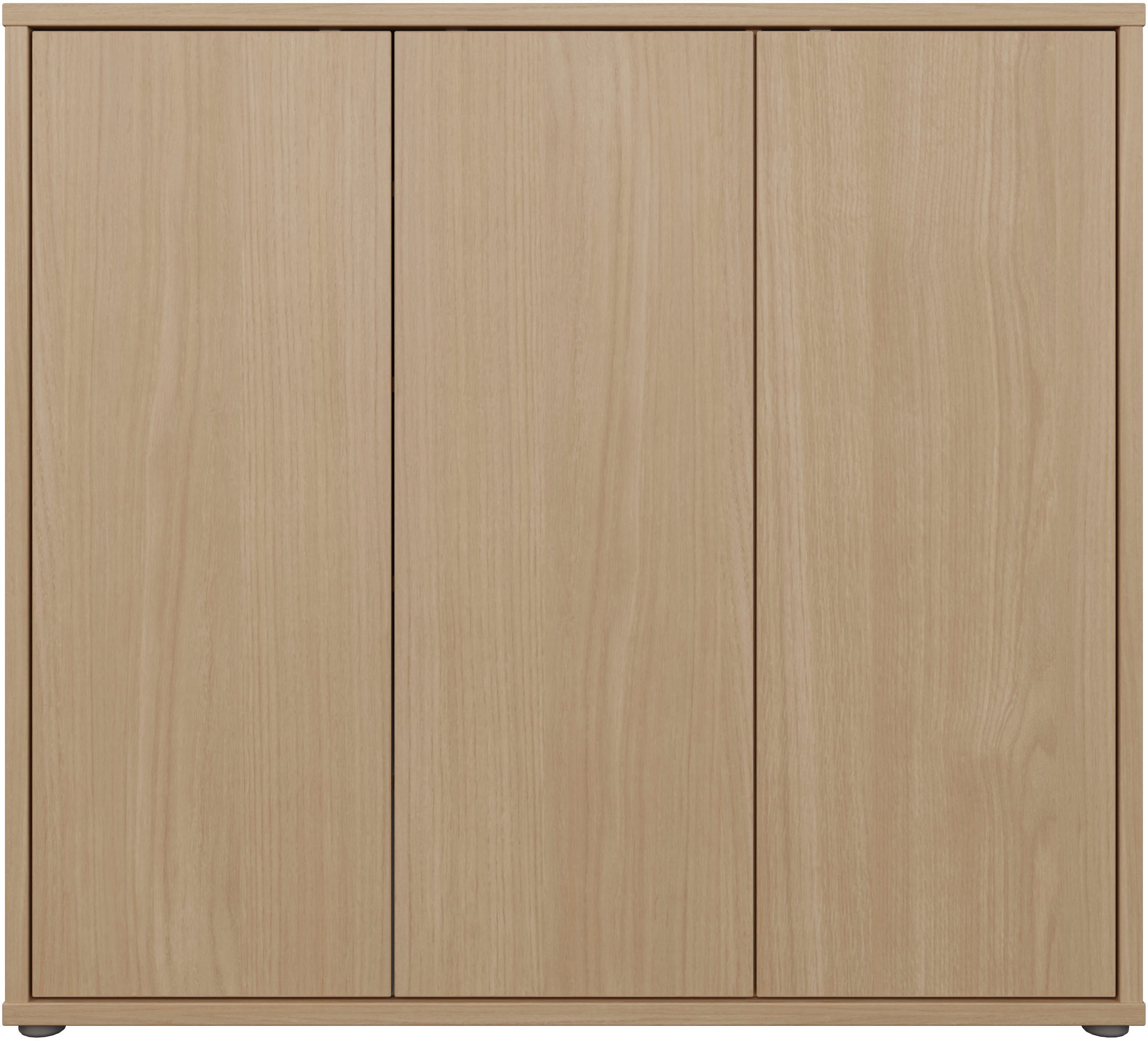 FORTE Schuhschrank »Alice Springs, Schuhschrank, Platz für 20 Paar Schuhe, 3 Türen« B/H/T 109,2/99,1/34,9 cm,  Stauraumschrank, Mehrzweckschrank, grifflose Front, Push to open