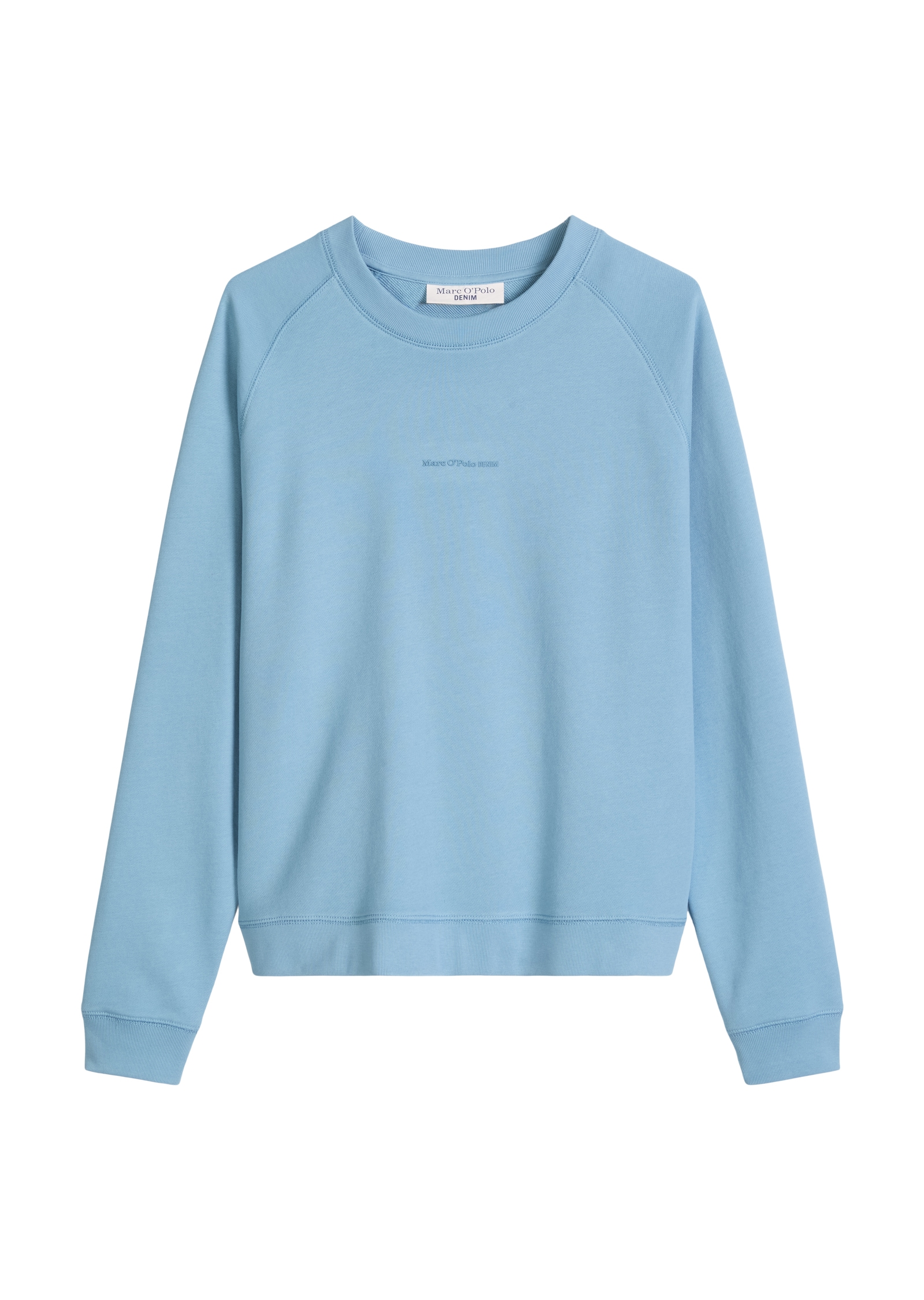 Marc OPolo DENIM Sweatshirt, relaxed fit, aus Organic Cotton, mit Schlitzen günstig online kaufen