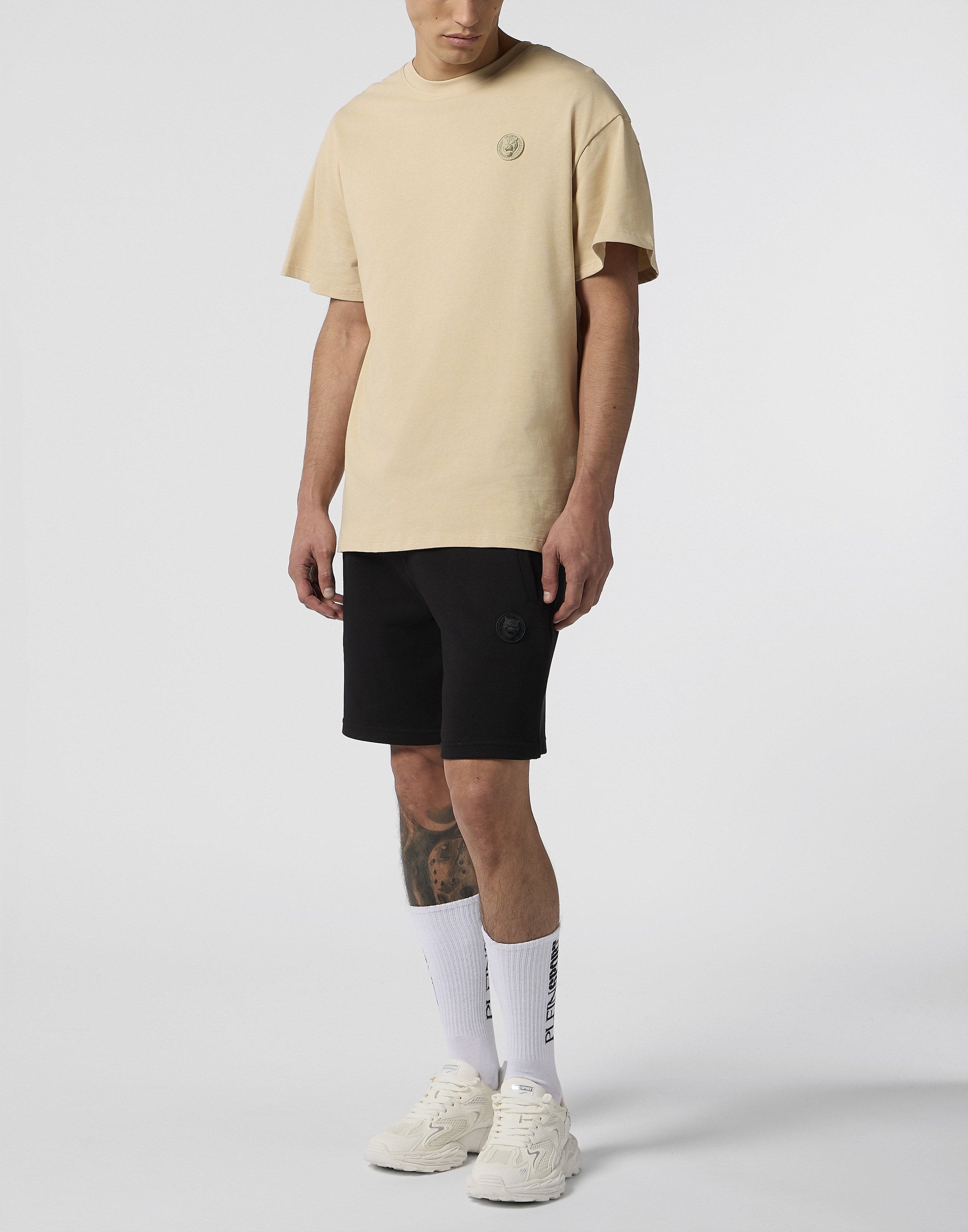 PLEIN SPORT Shorts »Fleece Shorts 3D Tiger«