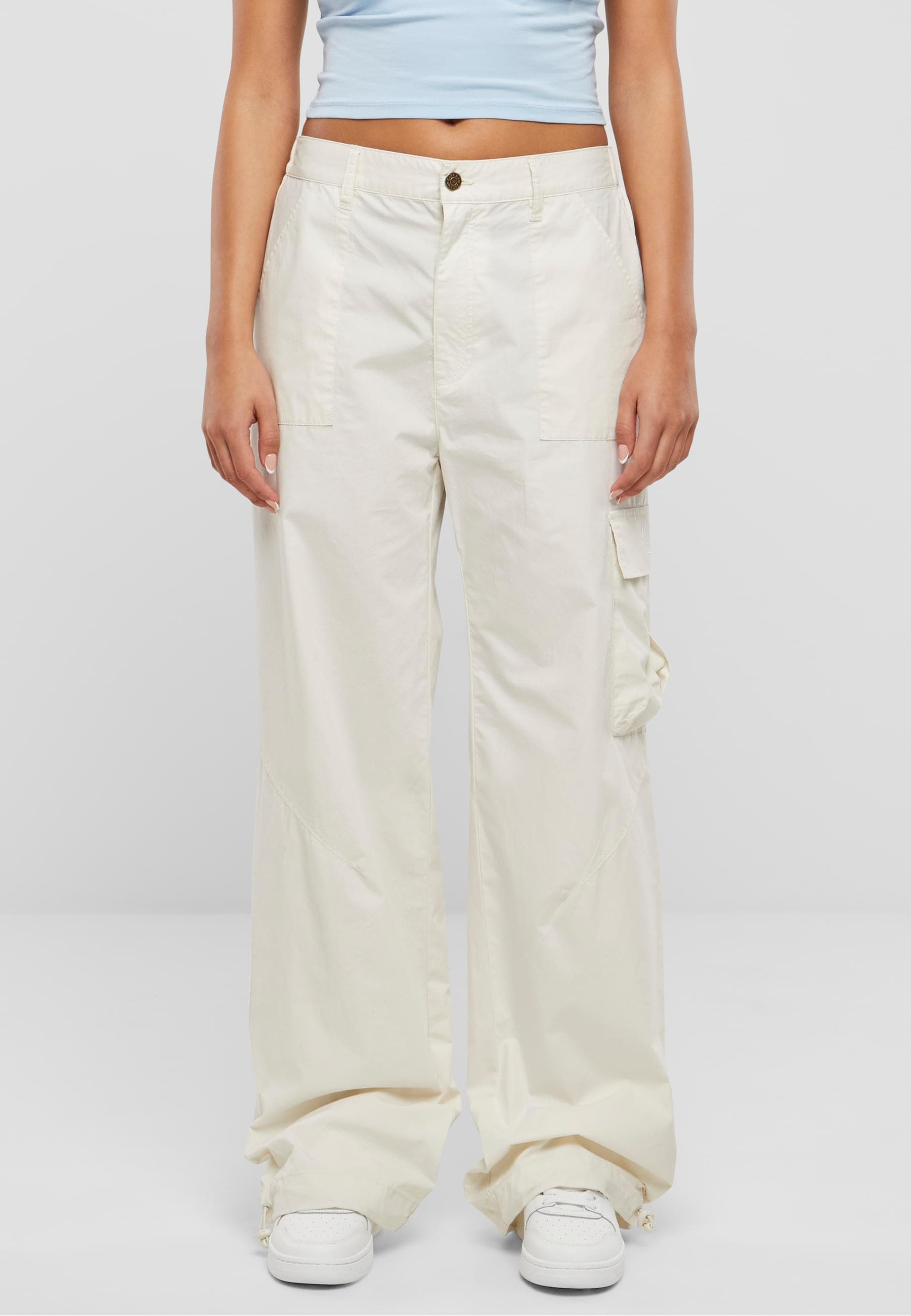 Karl Kani Cargohose »Karl Kani Damen Small Signature Washed Cargo Pants«, (1 tlg.)