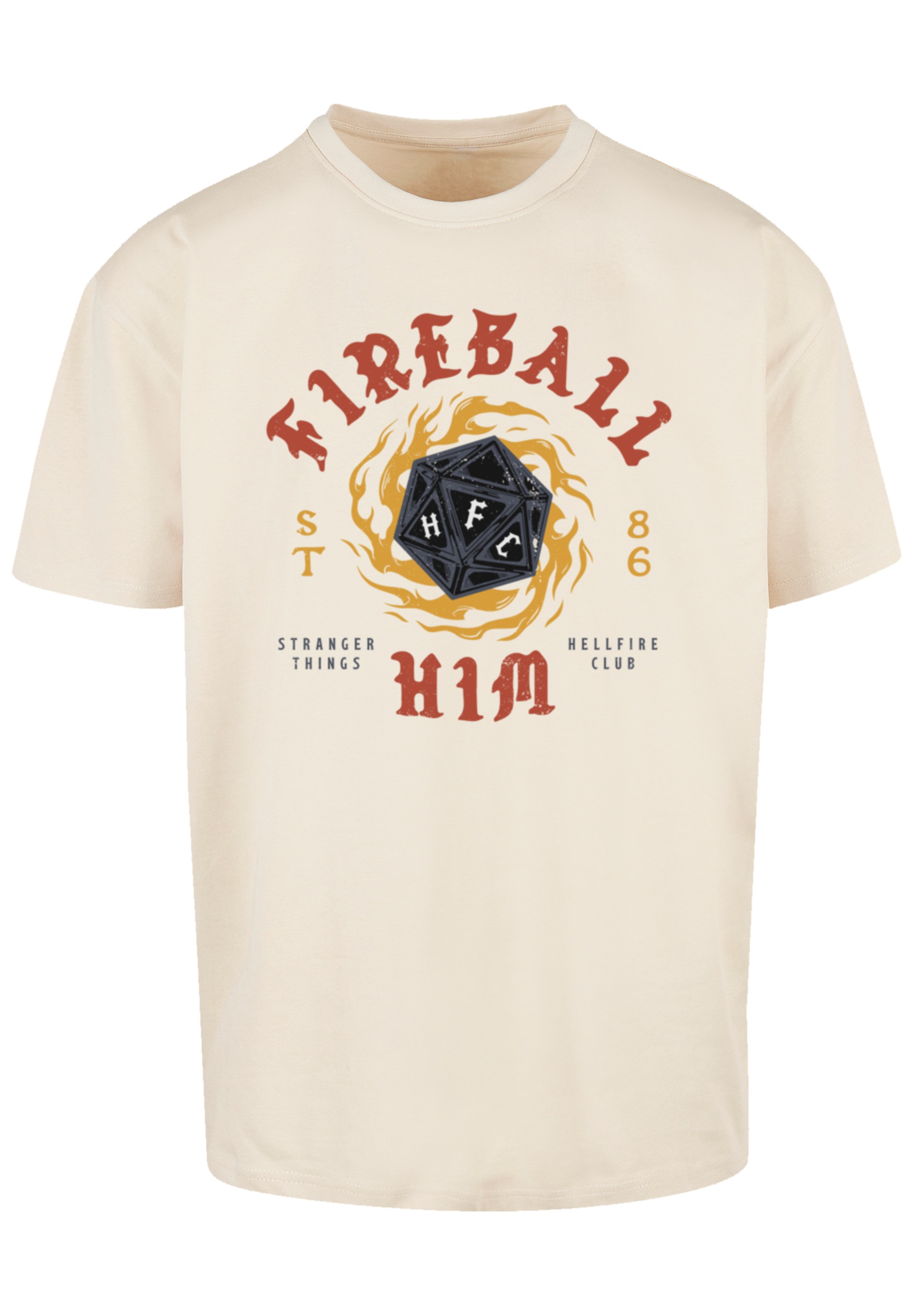 F4NT4STIC T-Shirt "Stranger Things Fireball Dice 86" Premium Qualität günstig online kaufen