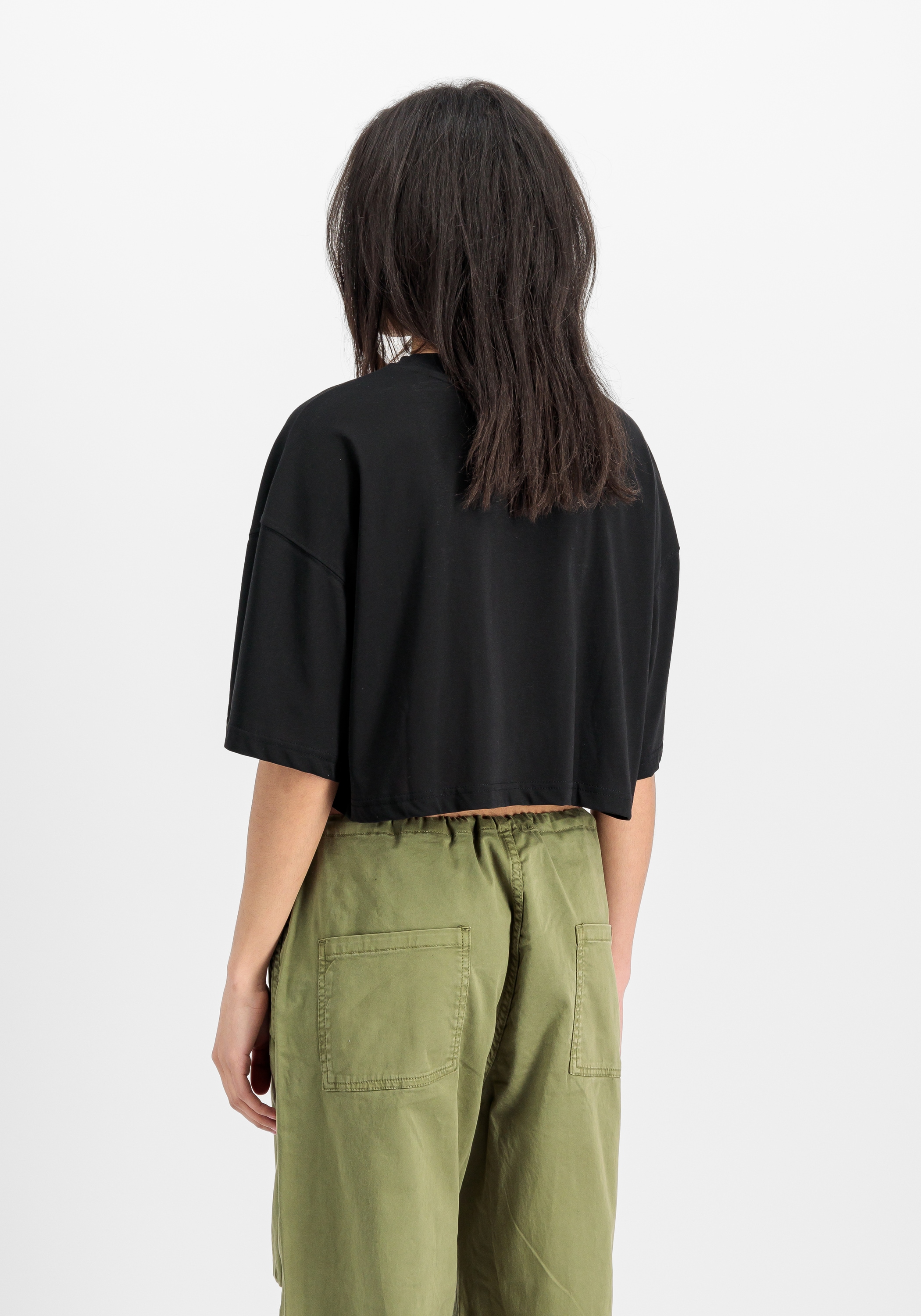 Alpha Industries T-Shirt "Basic T-Shirt BL Cropped PP W"