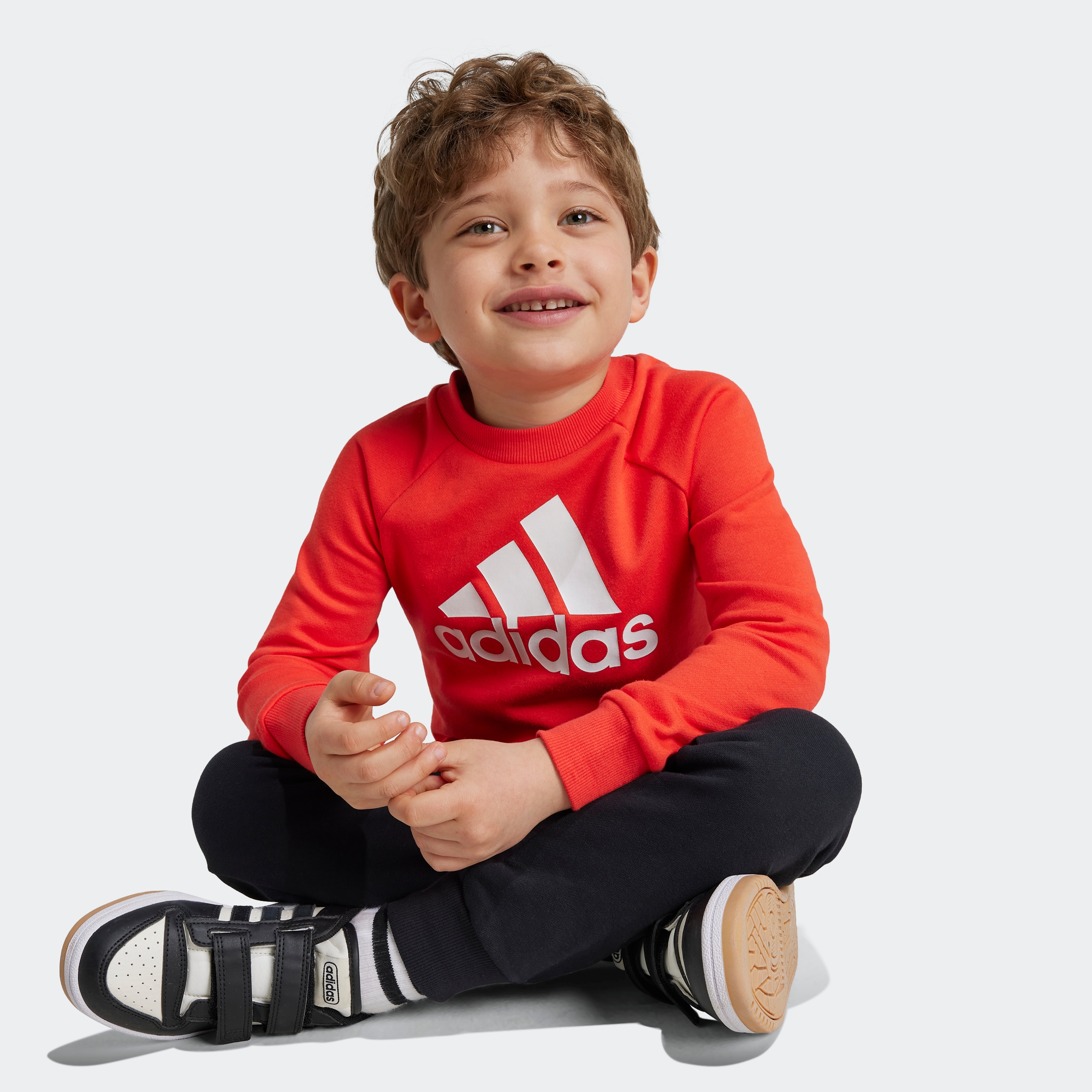 adidas Sportswear Trainingsanzug »LK BOS JOG FT«, (2 tlg.)