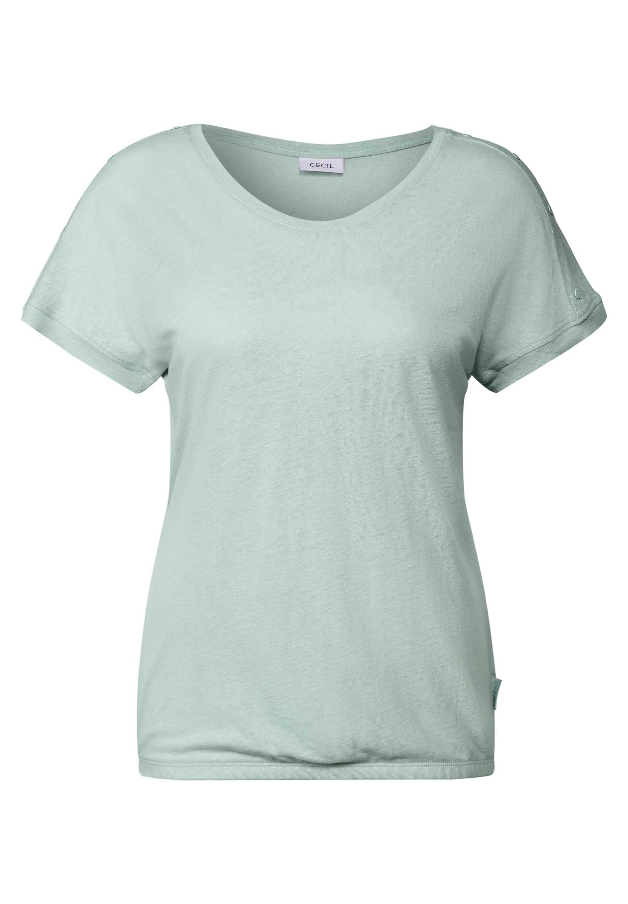 Cecil T-Shirt, mit Elastiksaum