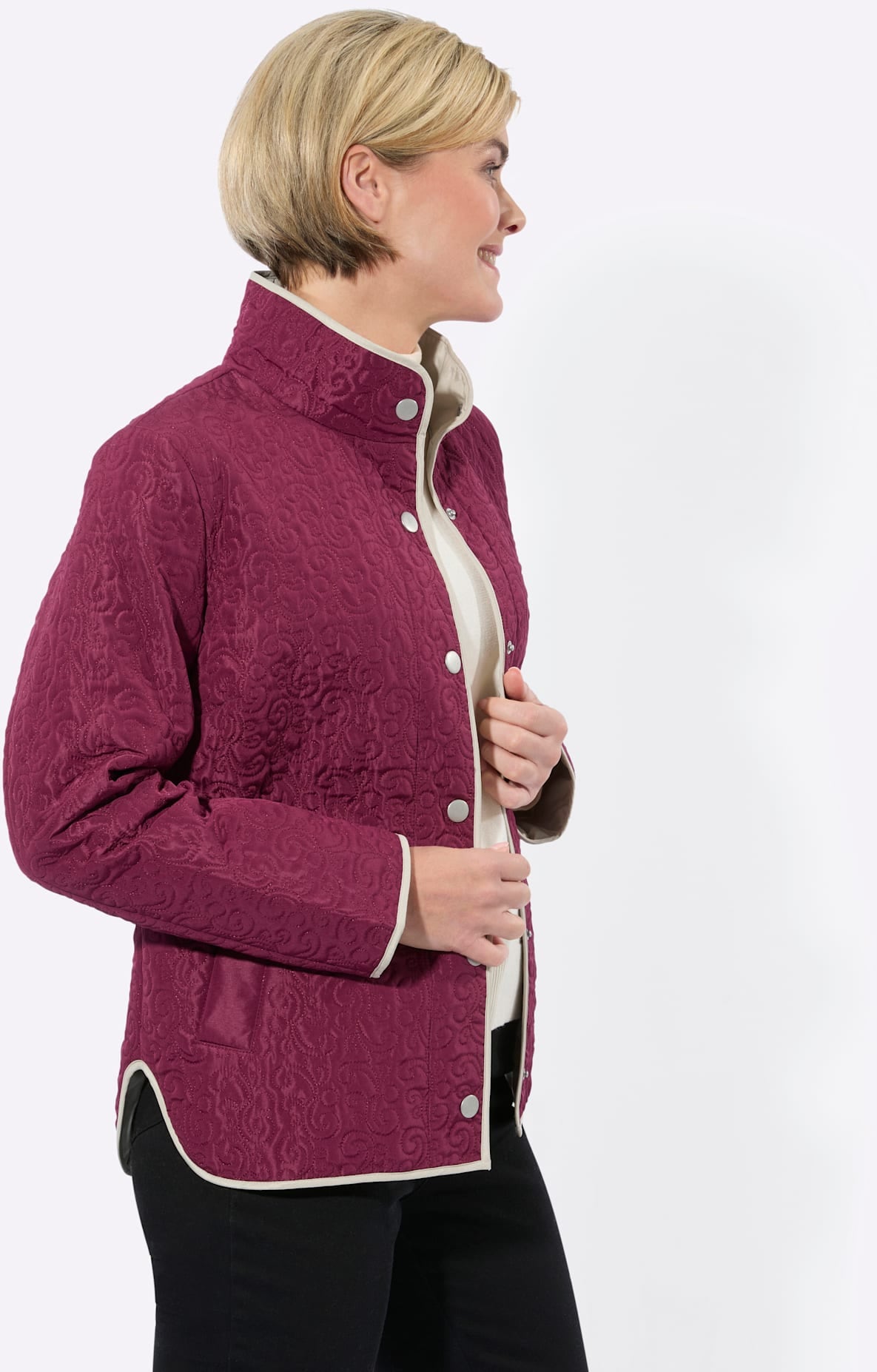 Classic Basics Steppjacke ohne Kapuze