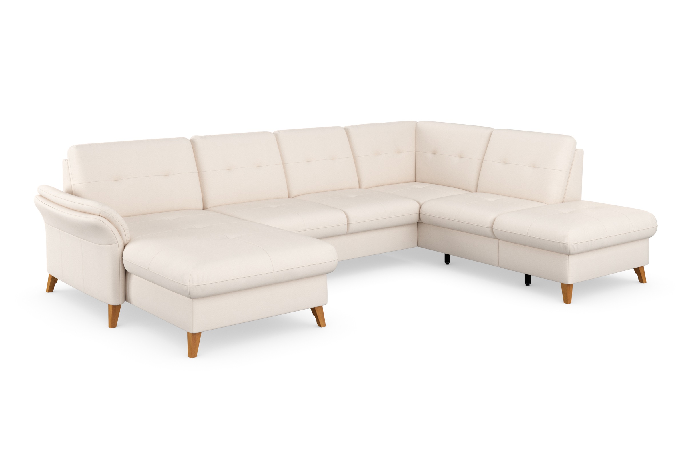 sit&more Wohnlandschaft »Göteborg«, inkl. Sitztiefenverstellung, wahlweise mit Bettfunktion & Bettkasten