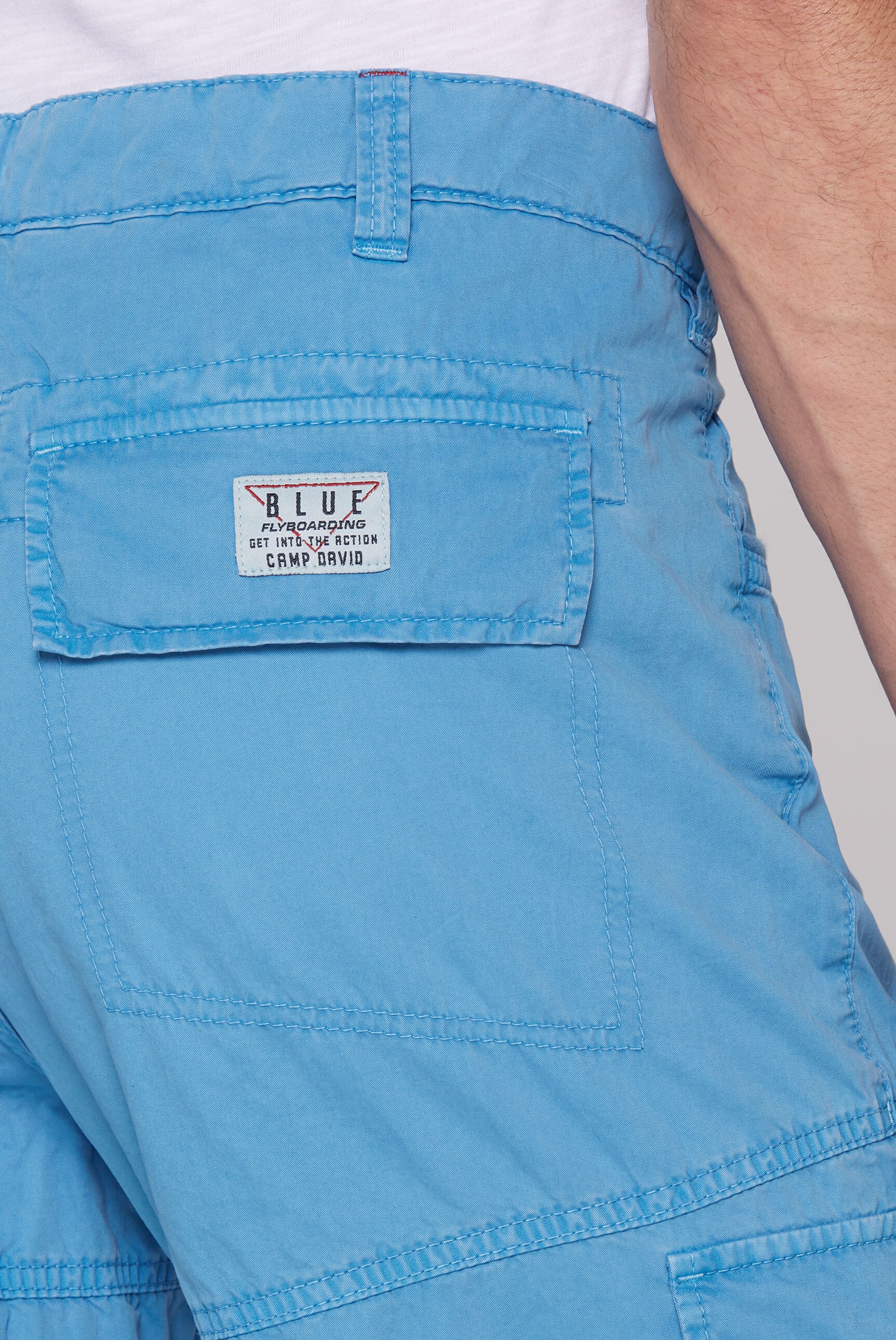CAMP DAVID Shorts, aus Baumwolle