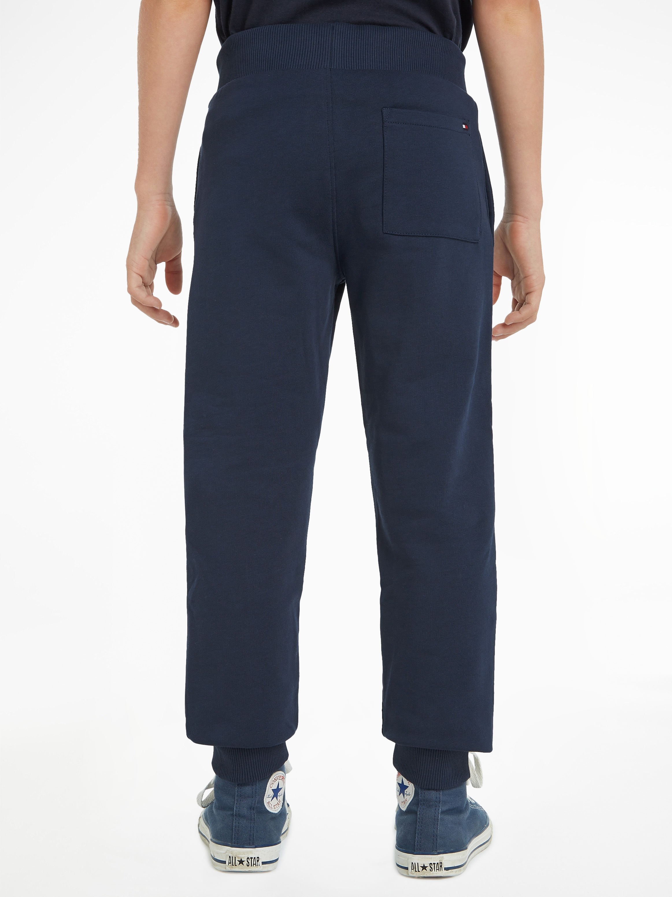 Tommy Hilfiger Jogginghose, mit Tommy Hilfiger Logo-Schriftzug auf dem Bein