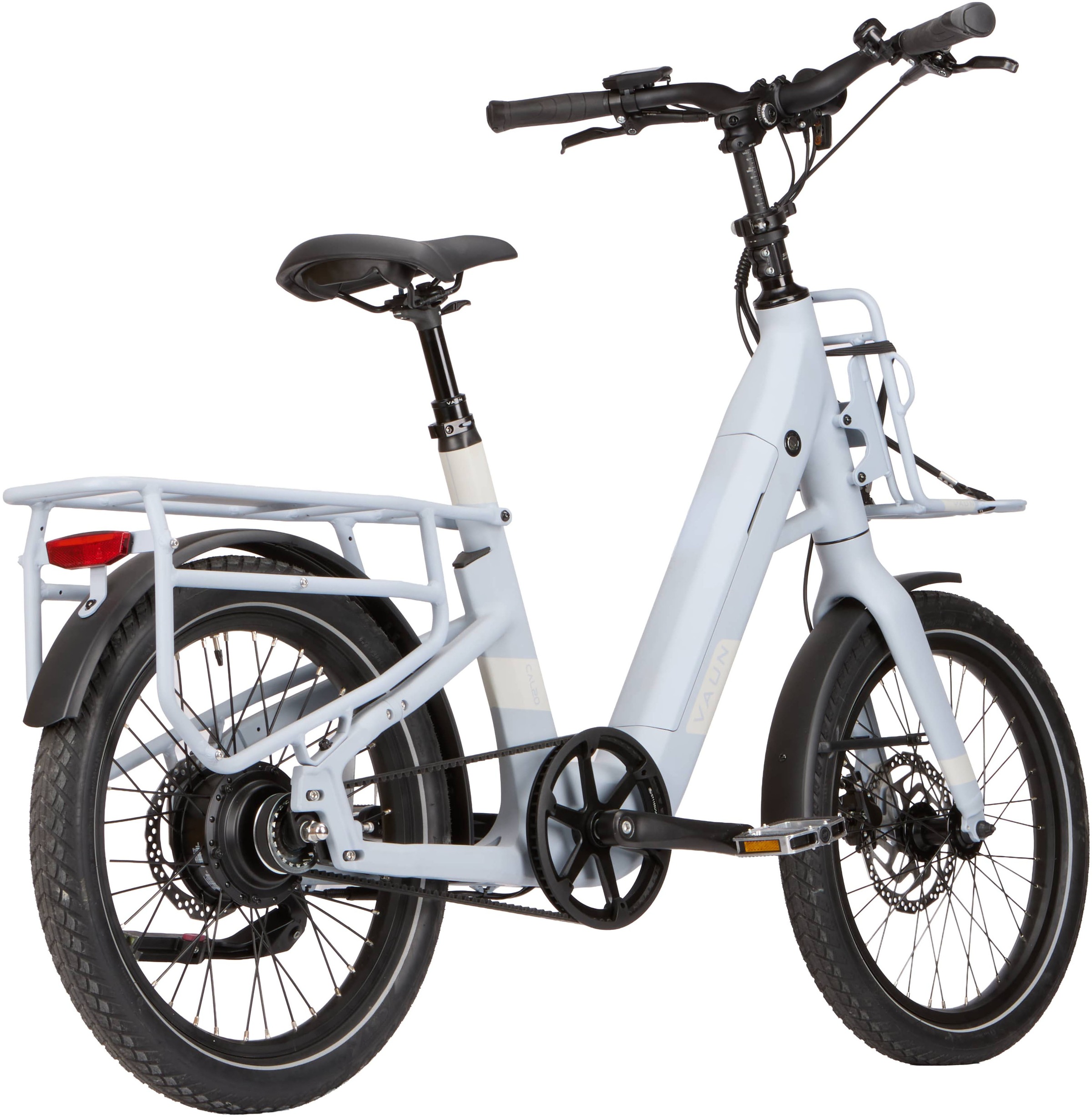 Vaun »VAUN Compact New Gen-Cityrad« Heckmotor 250 W (mit integr. Akku), Elektrofahrrad für Alltag und Einkauf