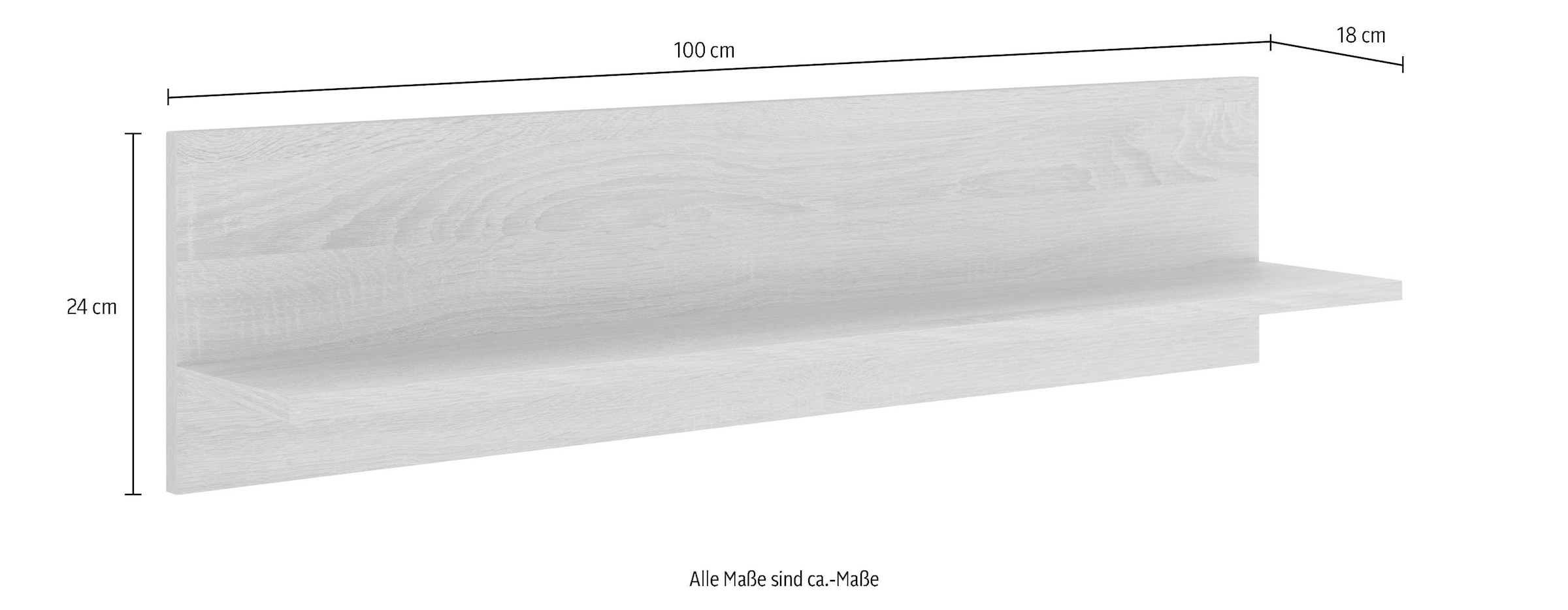 MÖBEL 100 bestellen | Wandboard cm »Samos«, BAUR HELD breit