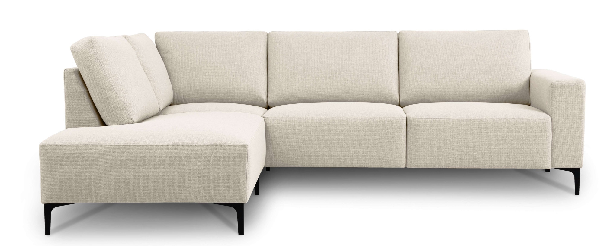 Home affaire Ecksofa »Tournon«, L-Form, Breite 256 cm, Webstoff, Chenille