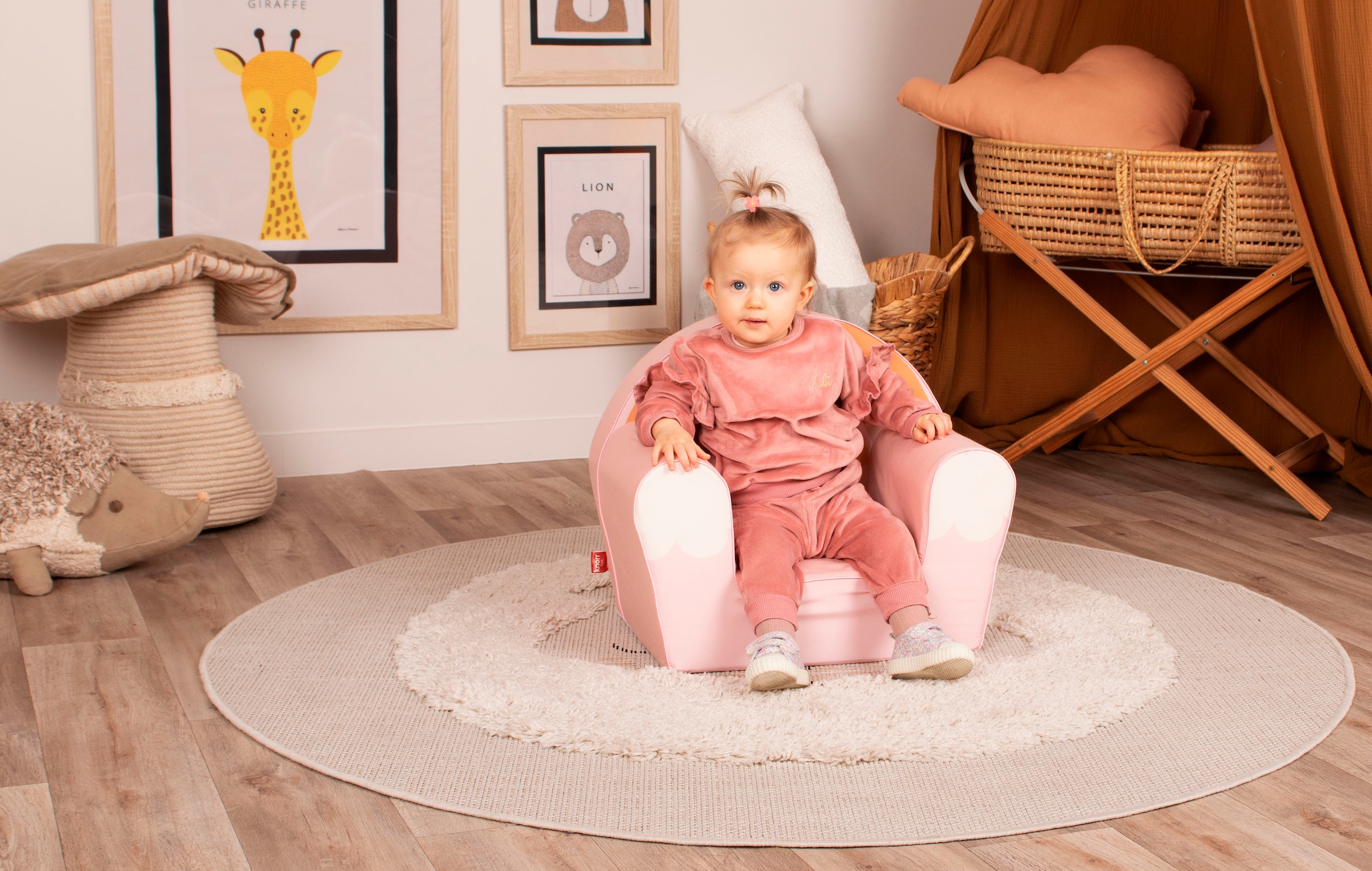 Knorrtoys® Sessel »Regenbogen« für Kinder; Made in Europe