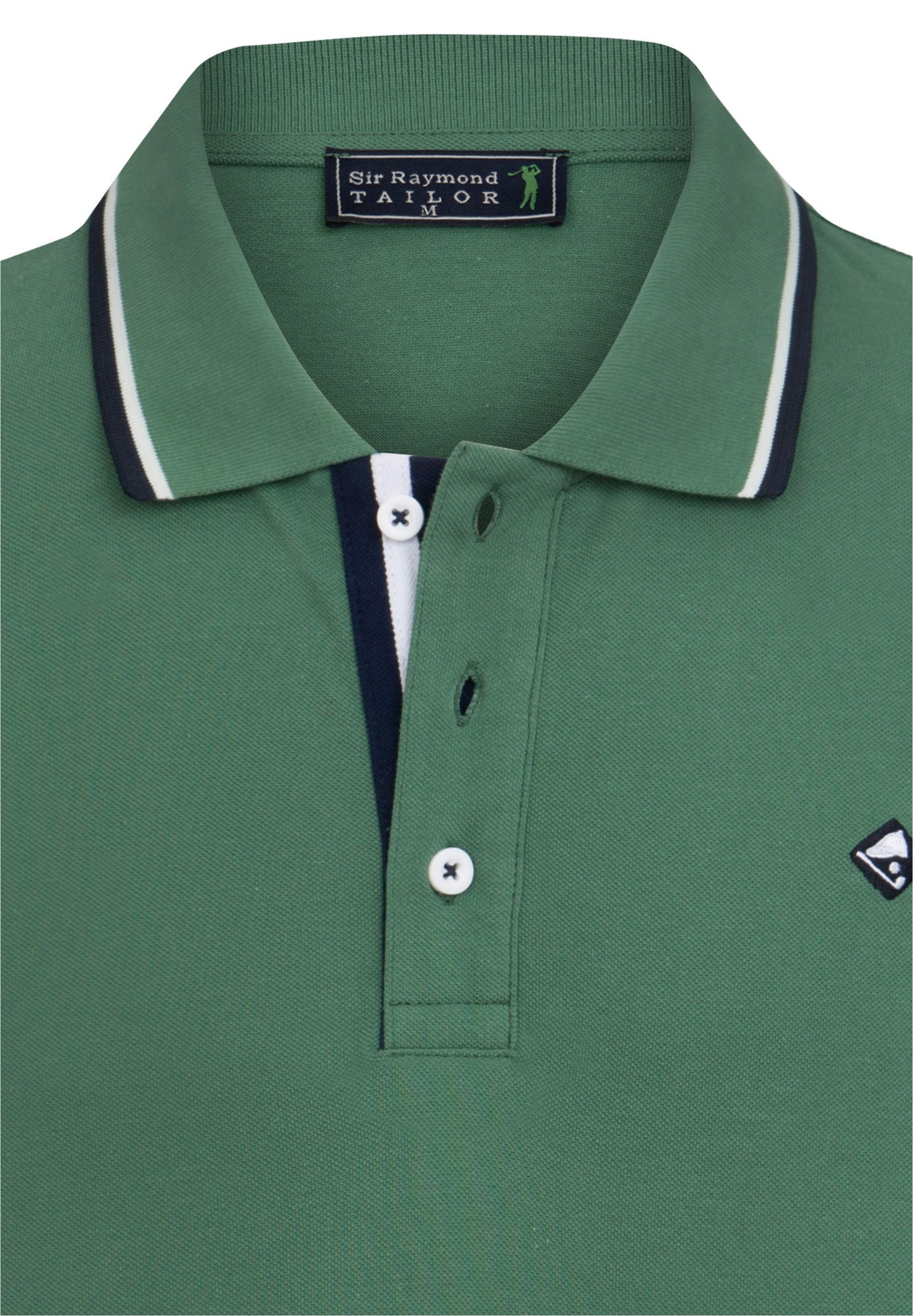SIR RAYMOND TAILOR Poloshirt, mit klassischem Kragen und kurzer Knopfleiste