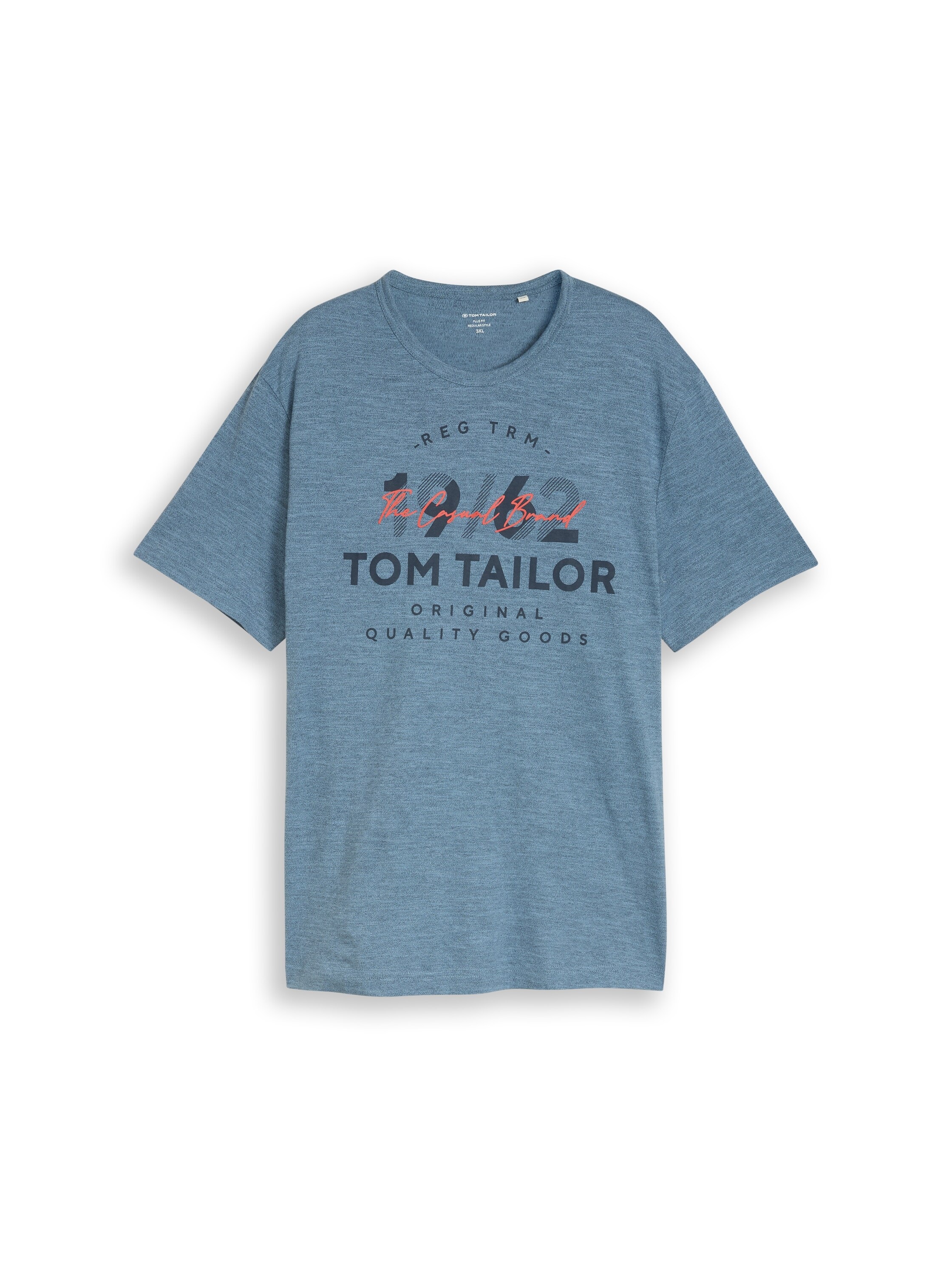 TOM TAILOR PLUS T-Shirt mit Logo Print