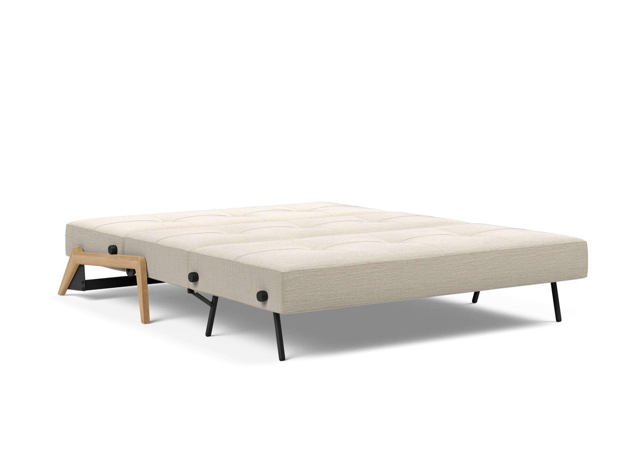 INNOVATION LIVING ™ Schlafsofa »Cubed Klappsofa, hochwertige Schlaffunktion, Design und extra Komfort«, Frontauszug, sehr platzsparend, abgewinkelt Sitzen, waagerecht liegen