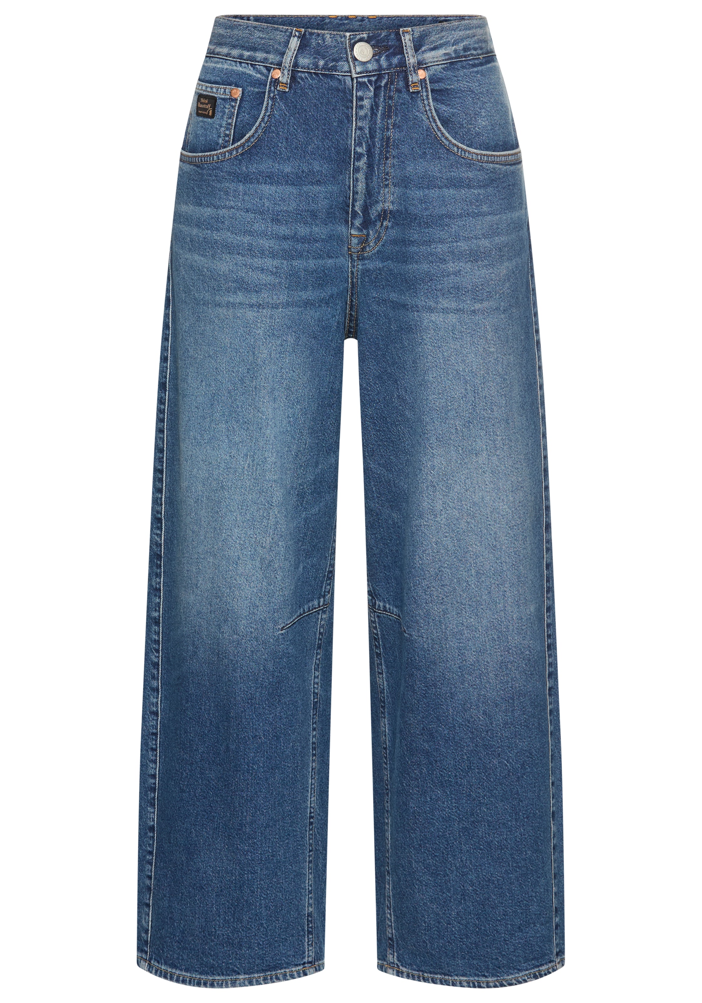 Herrlicher Weite Jeans »Barrow Denim«, im O-Shape