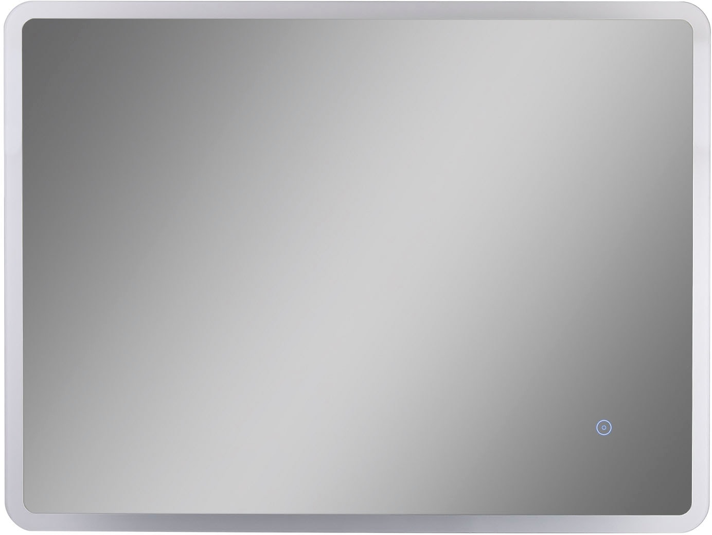Paco Home Wandleuchte »DAISY«, 50cm Spiegel Touch-Schalter LED Bad BAUR Wandspiegel | Rund Backlight IP44
