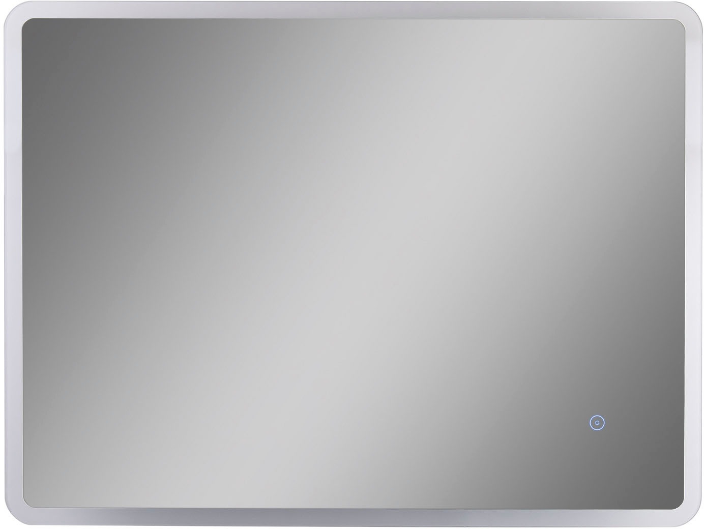 Paco Home Wandleuchte BAUR IP44 LED Spiegel Rund Backlight Bad Touch-Schalter »DAISY«, Wandspiegel 50cm 