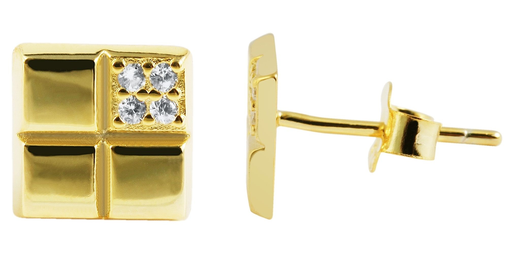 Adelia´s Paar Ohrhänger "Damen Ohrringe – Ohrstecker aus 925 Silber mit Zir günstig online kaufen