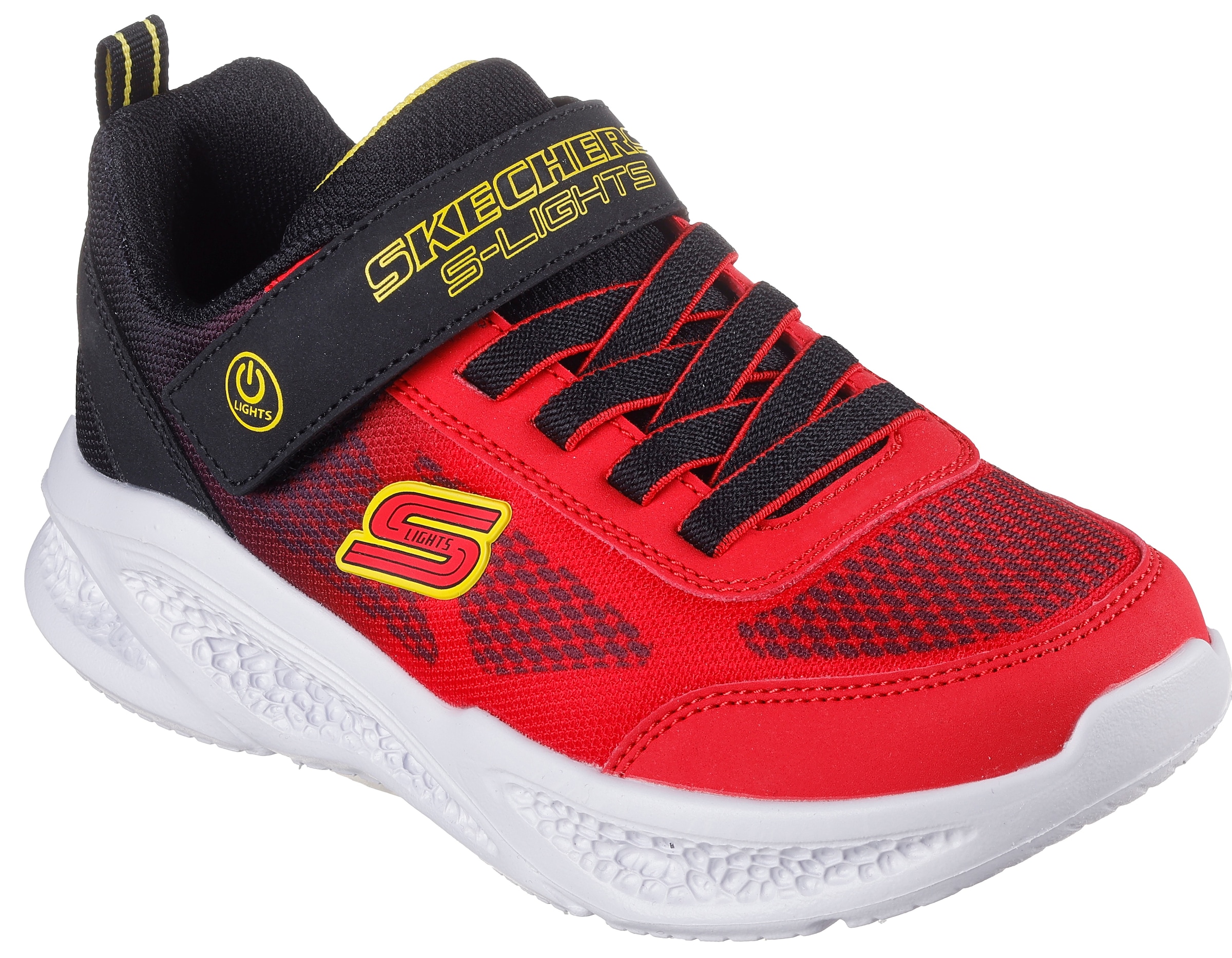 Sneaker »Skechers Meteor-Lights - Krendox«, Blinkschuh, LED Schuh, Klettschuh mit...