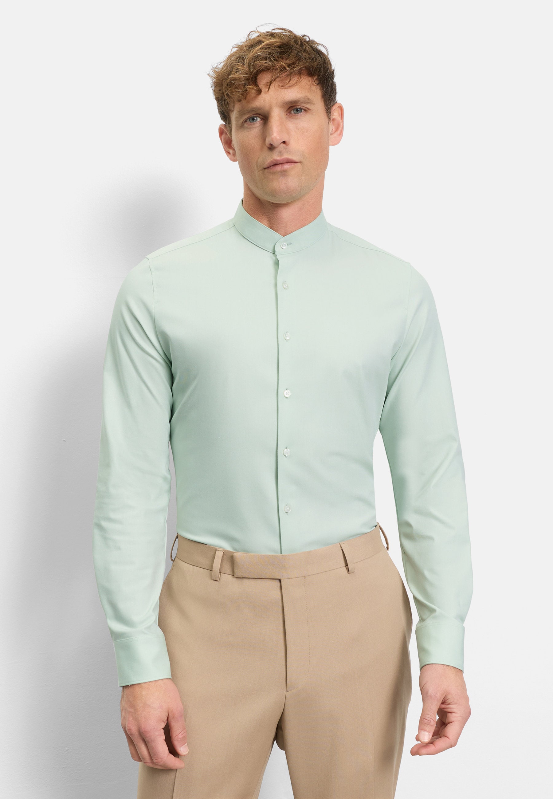 OLYMP Businesshemd "OLYMP Level Five 24/Seven, body fit, Stehkragen" günstig online kaufen