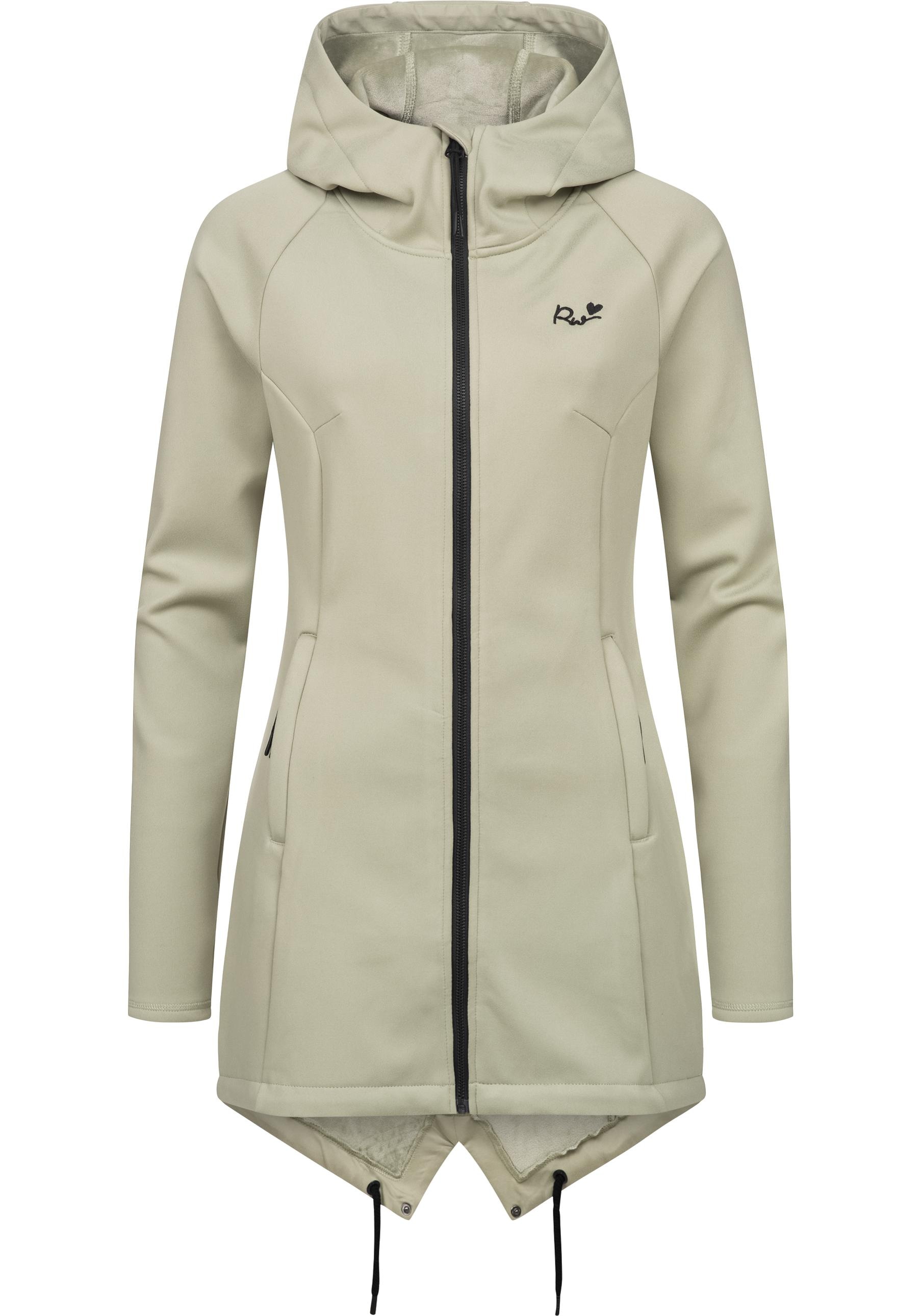 Ragwear Sweatjacke »Wingi«, Sportliche Damen Kapuzenjacke mit kuschelig weichem Innenleben
