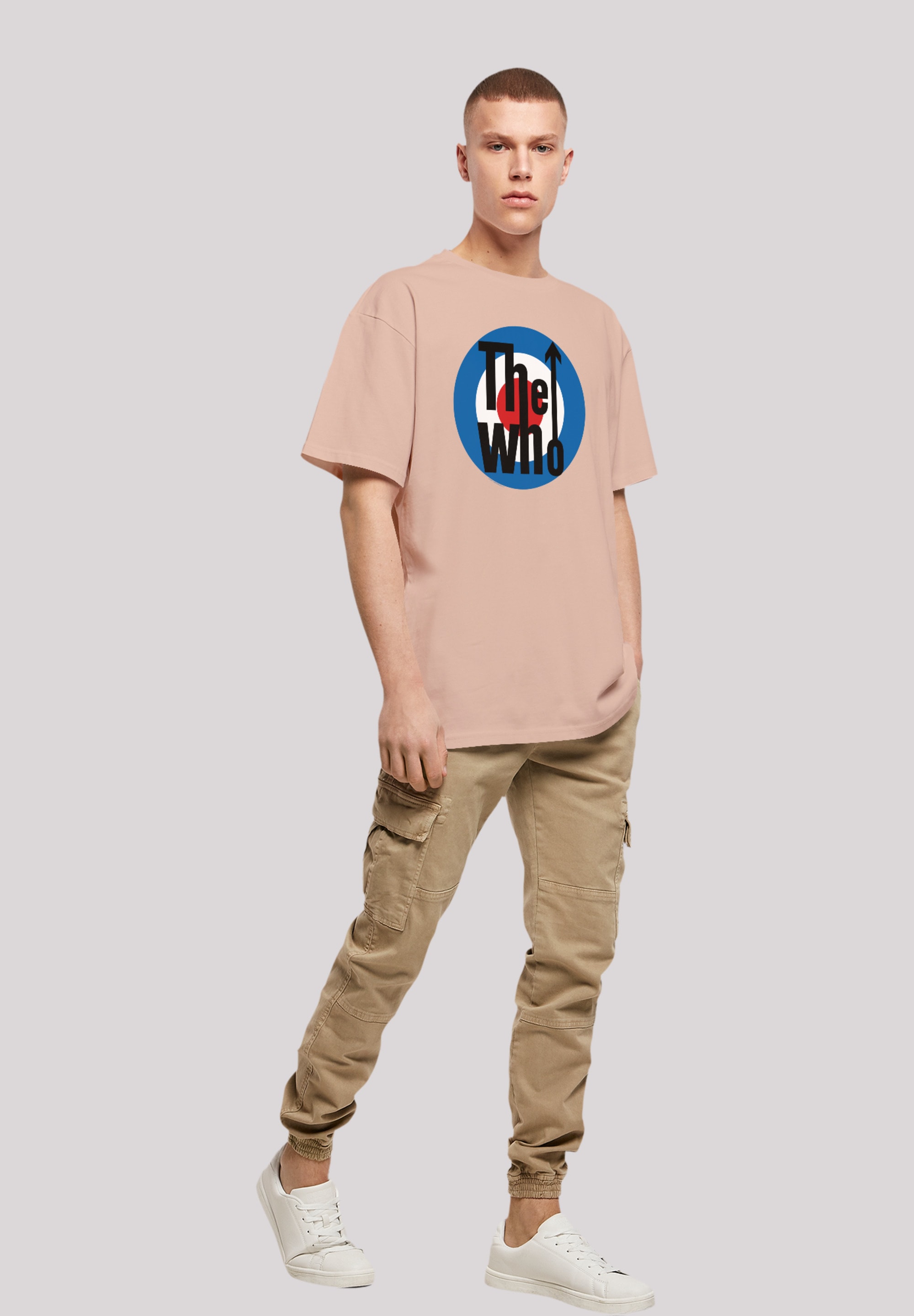 F4NT4STIC T-Shirt »The Who Target Classic«, Premium Qualität