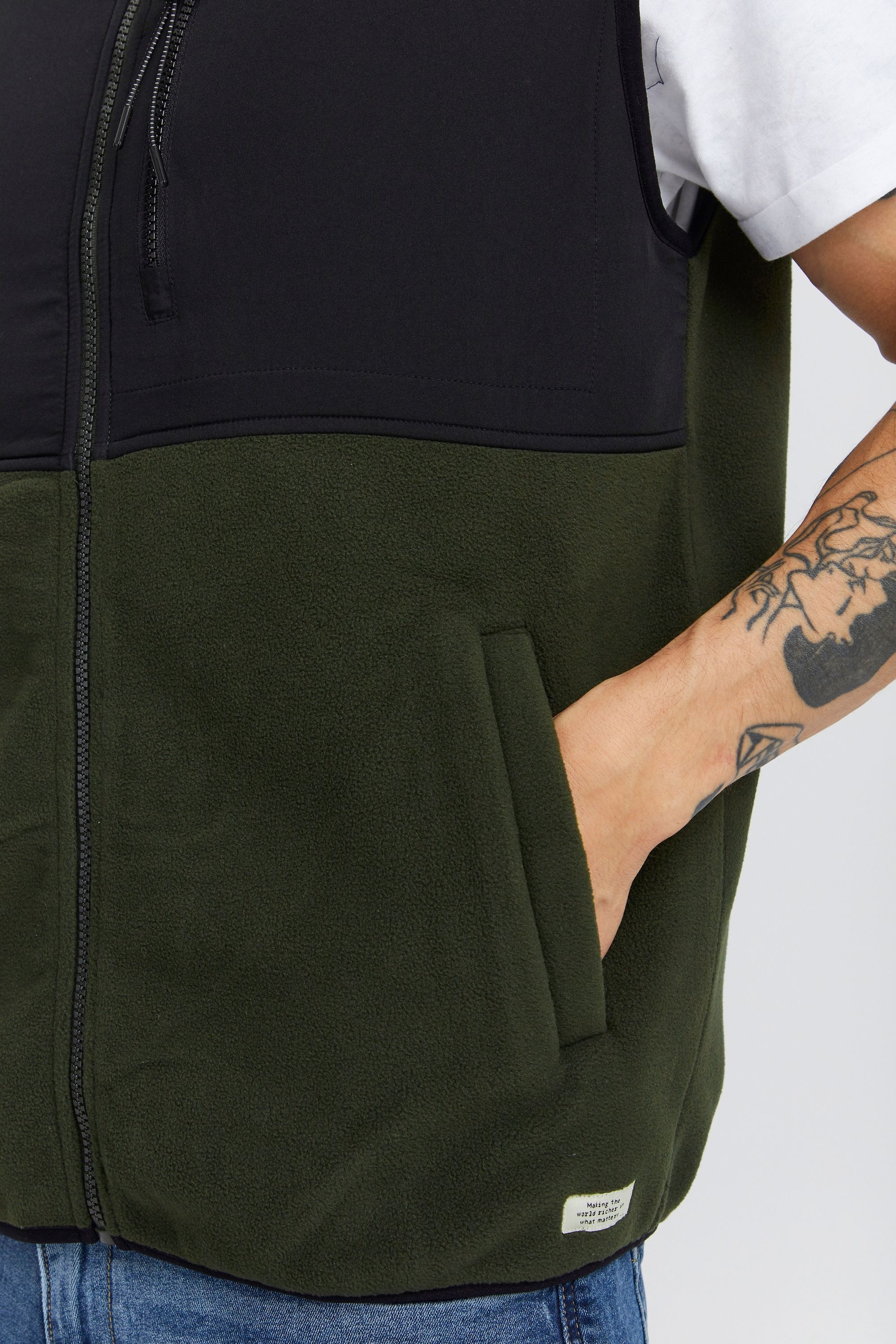 Blend Fleeceweste »Fleeceweste BHSweat«, (1 tlg.), Ohne