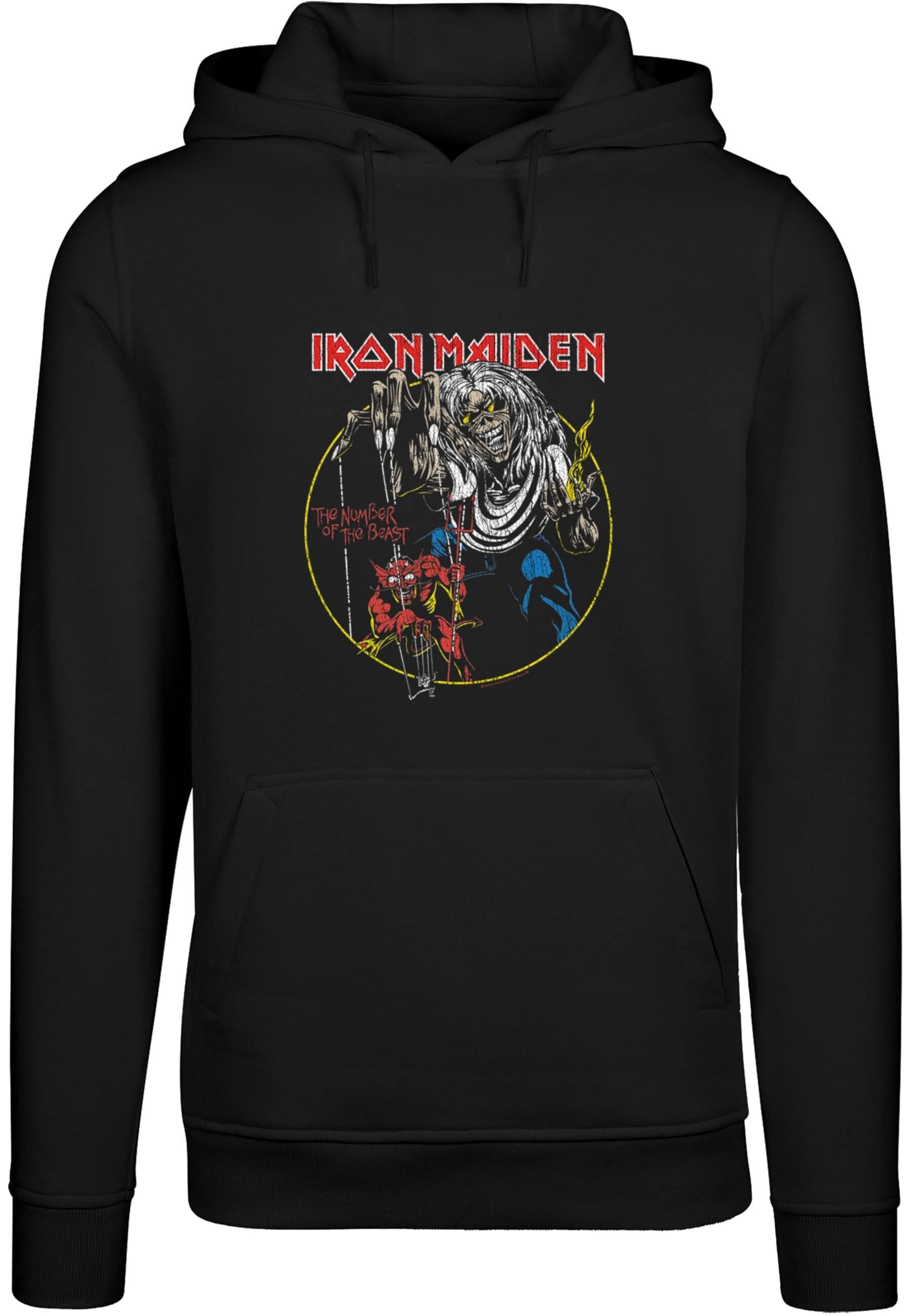 Kapuzensweatshirt »Merchcode Herren Iron Maiden - Colours Circle Heavy Hoody«, (1 tlg.)