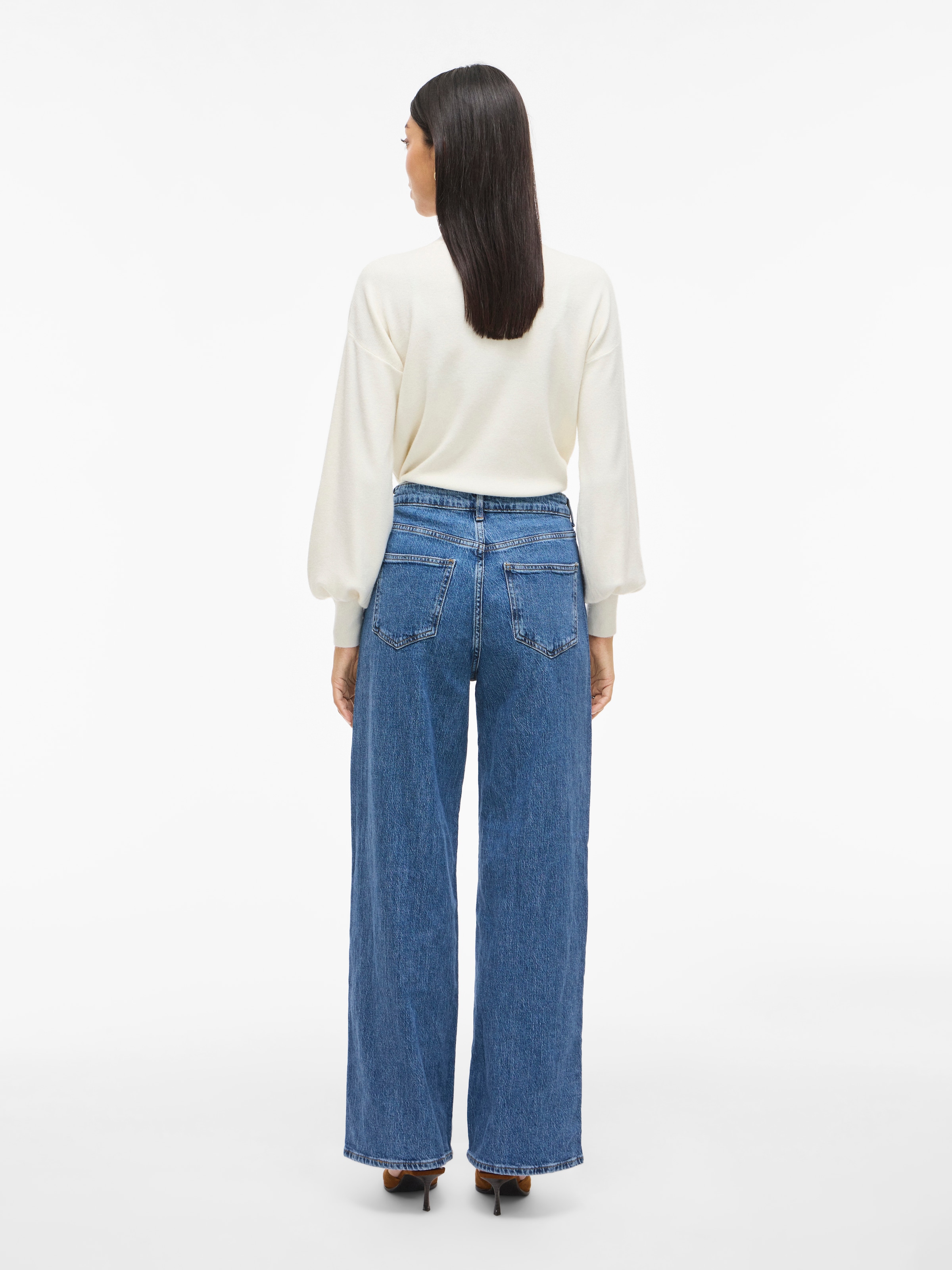 Vila High-waist-Jeans »VIFREYA JAF HW JEANS - NOOS«