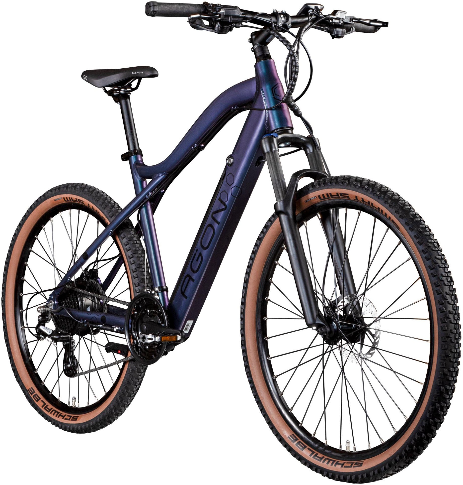 AGON E-Bike »Alpha« 24 Gang Heckmotor 250 W...
