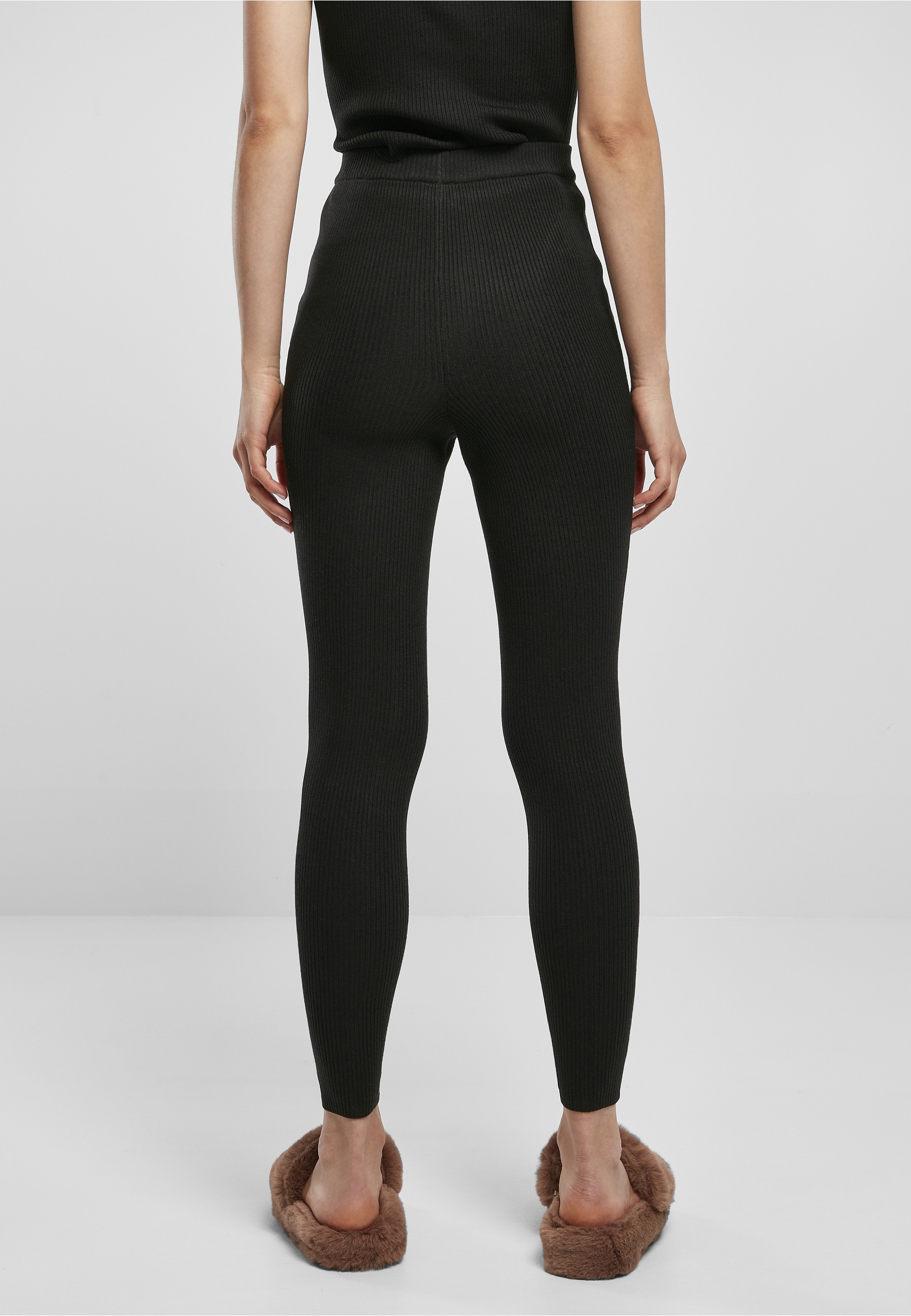 URBAN CLASSICS Leggings »Urban Classics Damen Ladies Rib Knit Leggings«