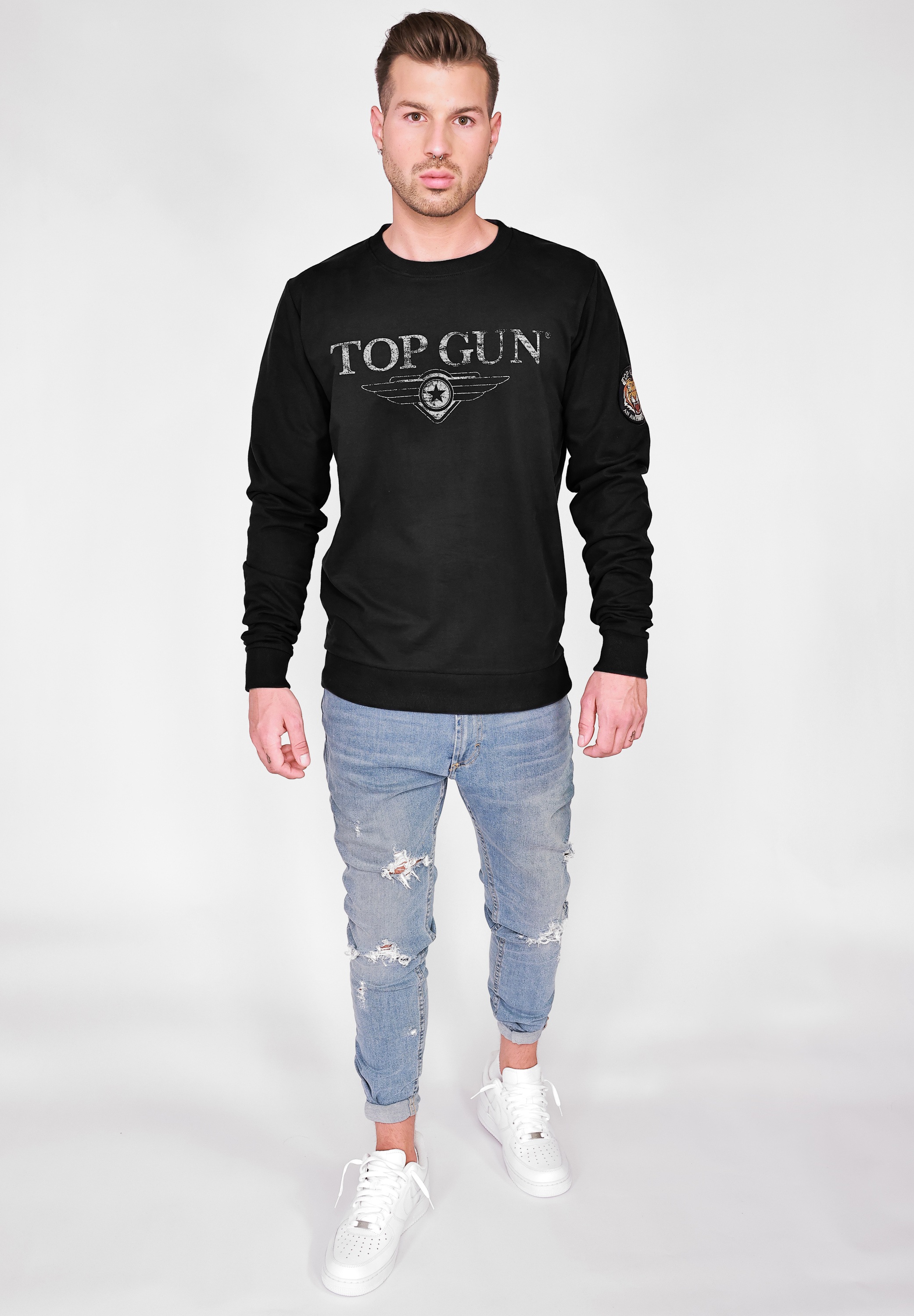 TOP GUN Sweater »TG20213005«
