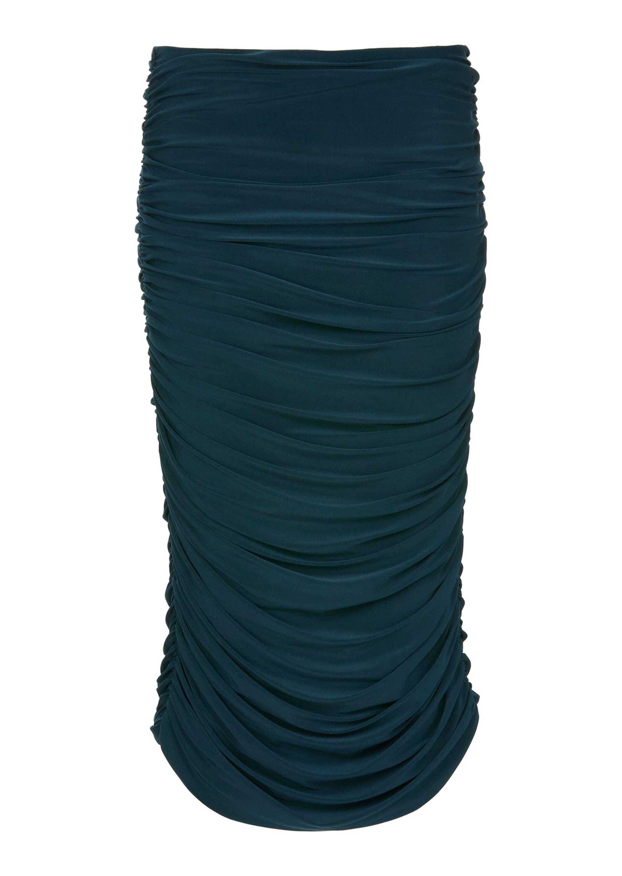 MADELEINE Bleistiftrock "Rock Geraffter Bleistift-Rock in Midi-Länge" günstig online kaufen