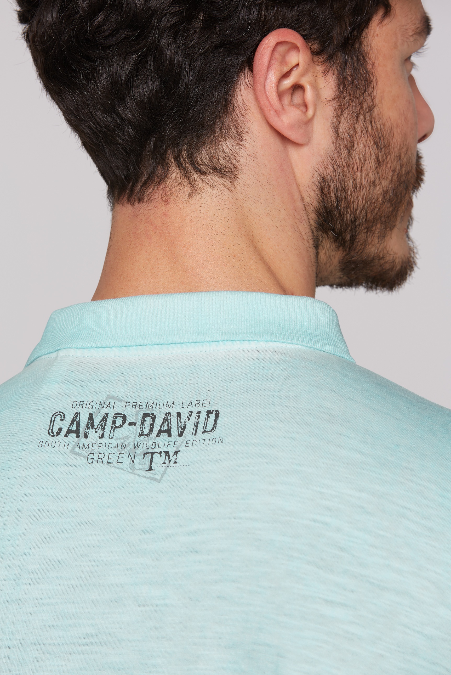 CAMP DAVID Poloshirt, aus Baumwolle