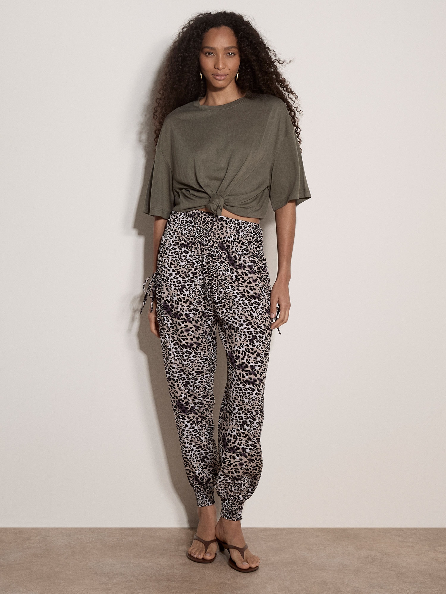 Apricot Jogger Pants »Relaxhose«  mit Animalprint