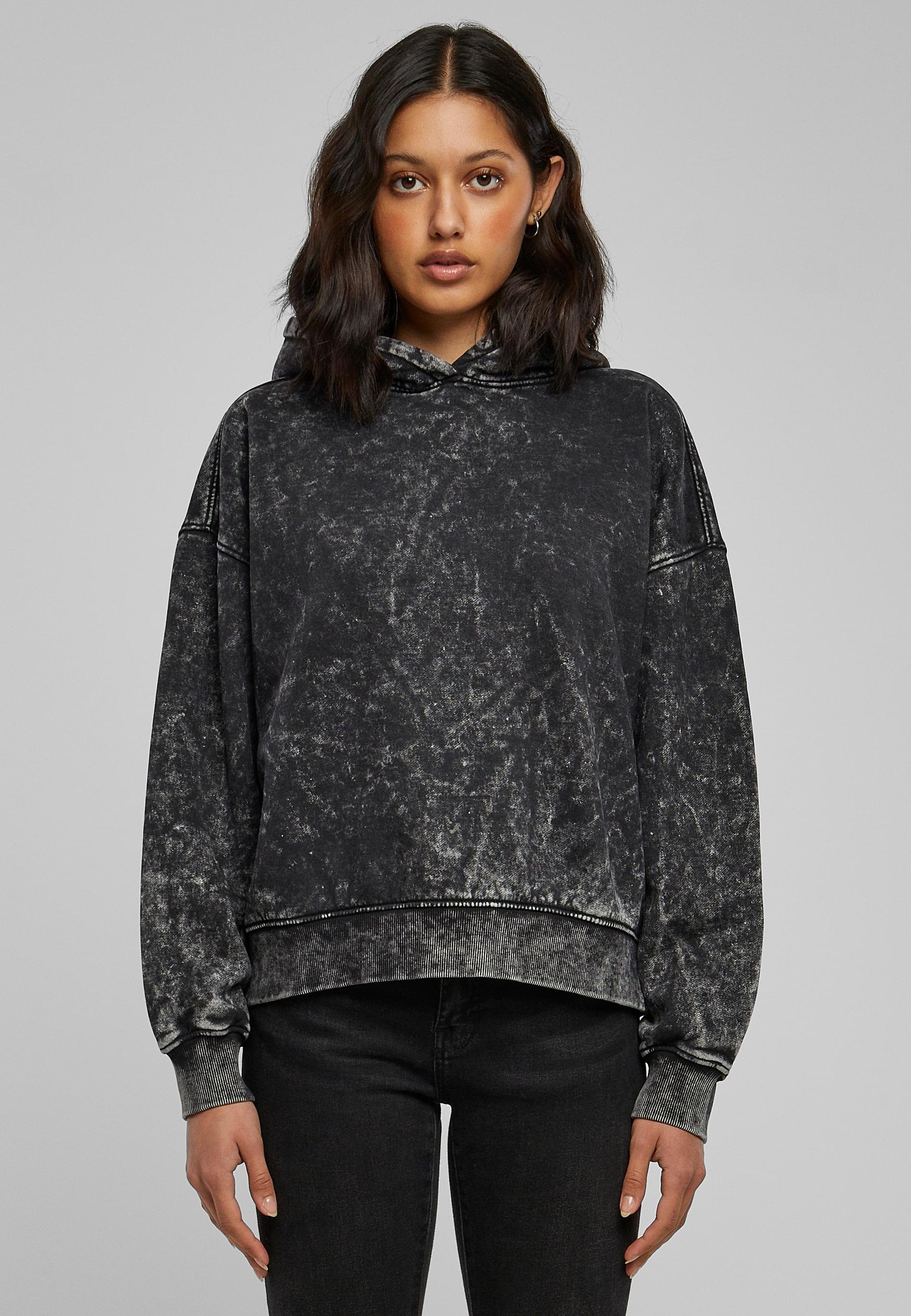 URBAN CLASSICS Kapuzenpullover »Urban Classics Damen Ladies Oversized Towel Washed Hoody«, (1 tlg.)