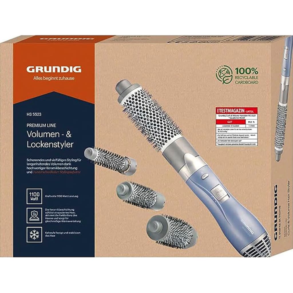 Grundig Multihaarstyler »HS5523«, 3 Aufsätze}