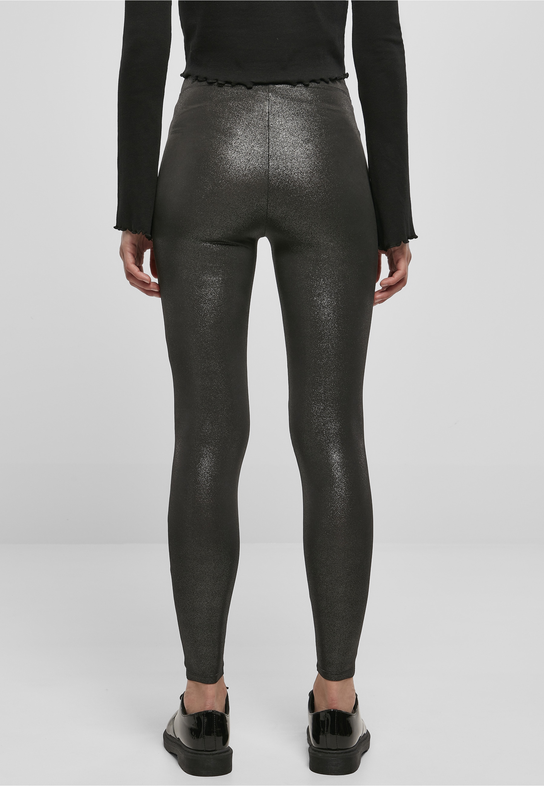 URBAN CLASSICS Leggings »Urban Classics Damen Ladies High Waist Glamour Leggings«