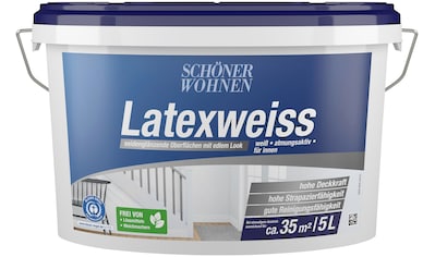 SCHÖNER WOHNEN FARBE Latexfarbe »Latexweiß«