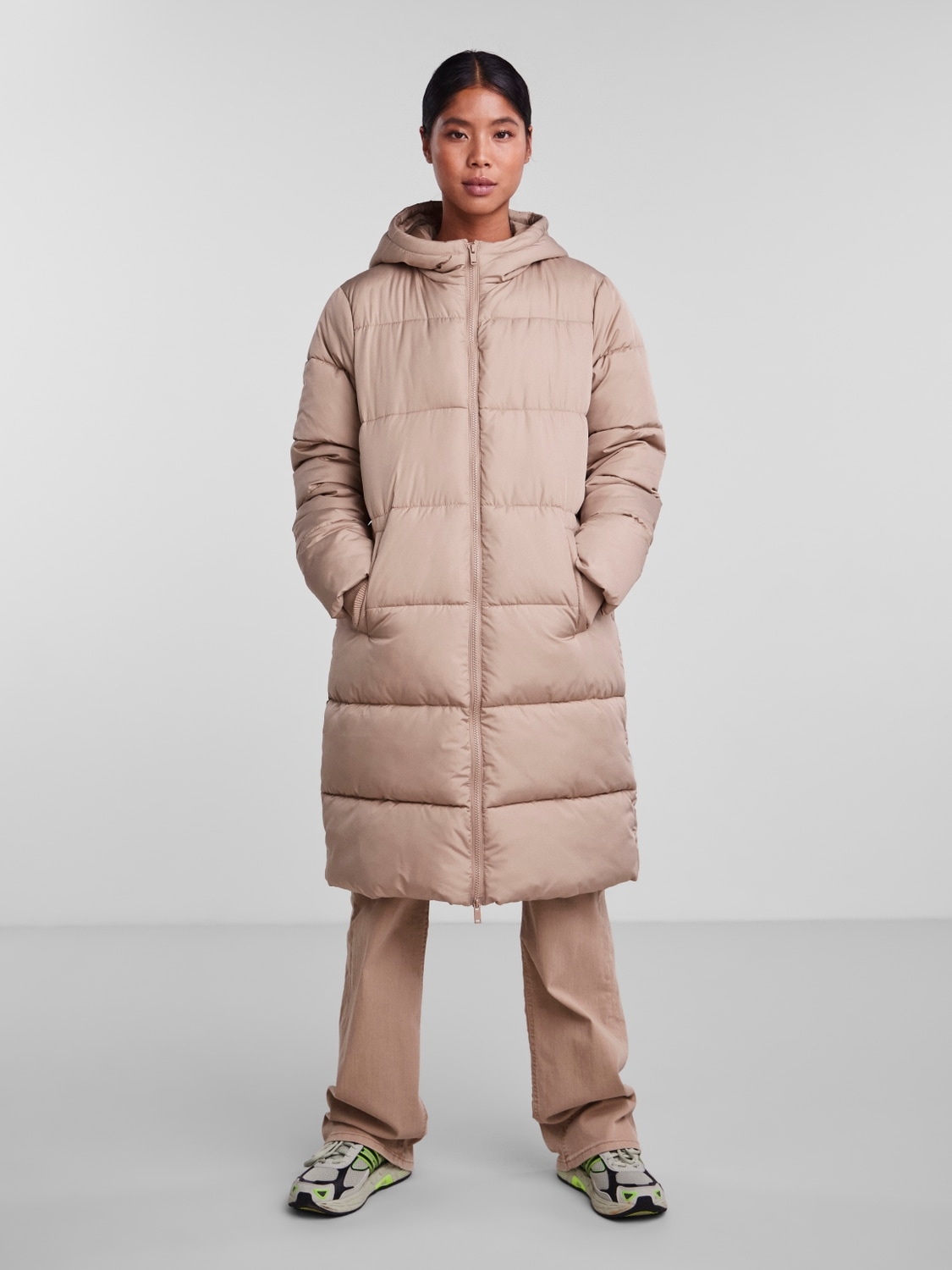 pieces Steppmantel »PCBEE NEW LONG PUFFER JACKET NOOS BC«