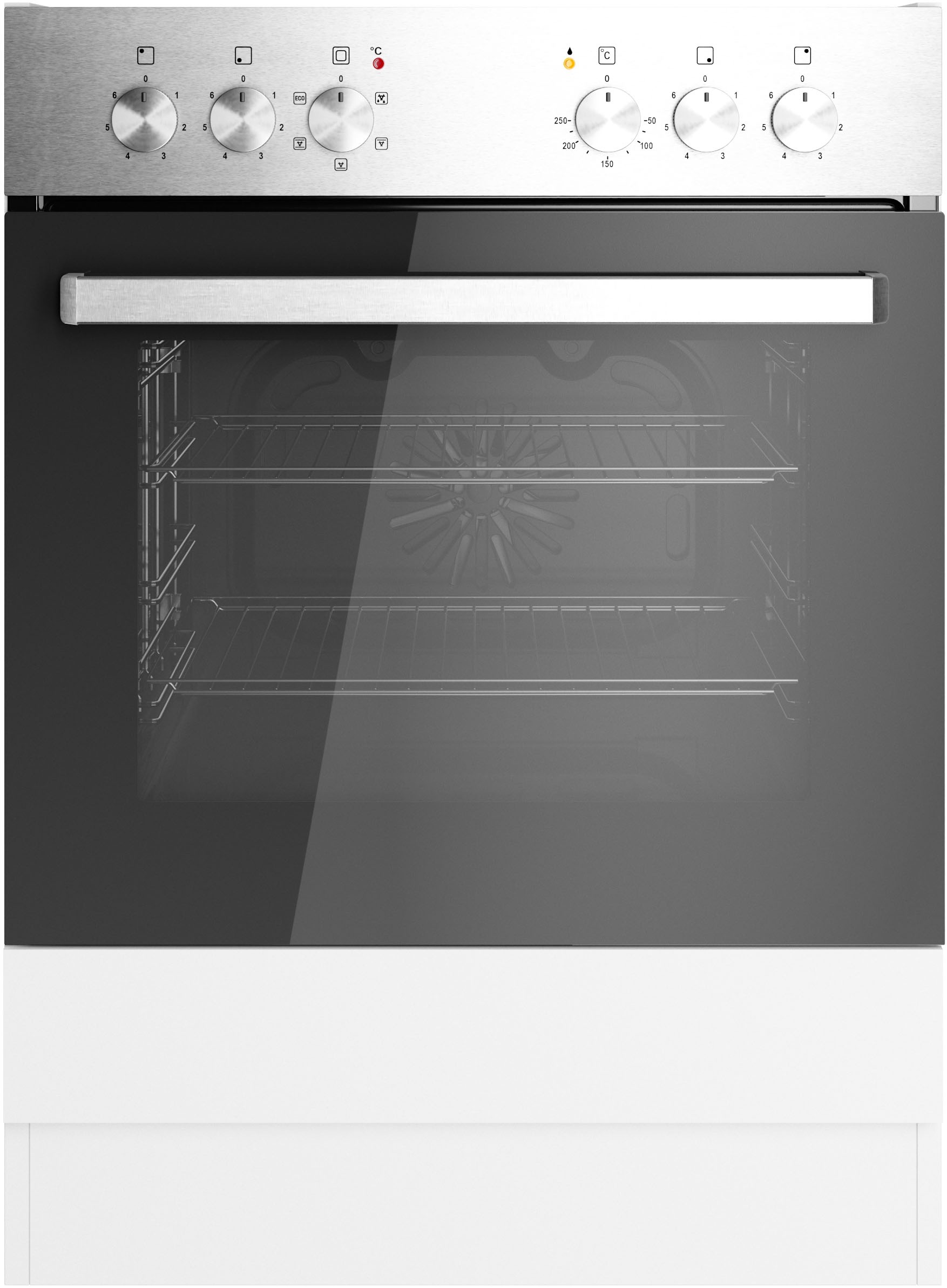 KOCHSTATION Herdumbauschrank "KS-Milan" Herdumbauschrank 60 cm, matte oder günstig online kaufen