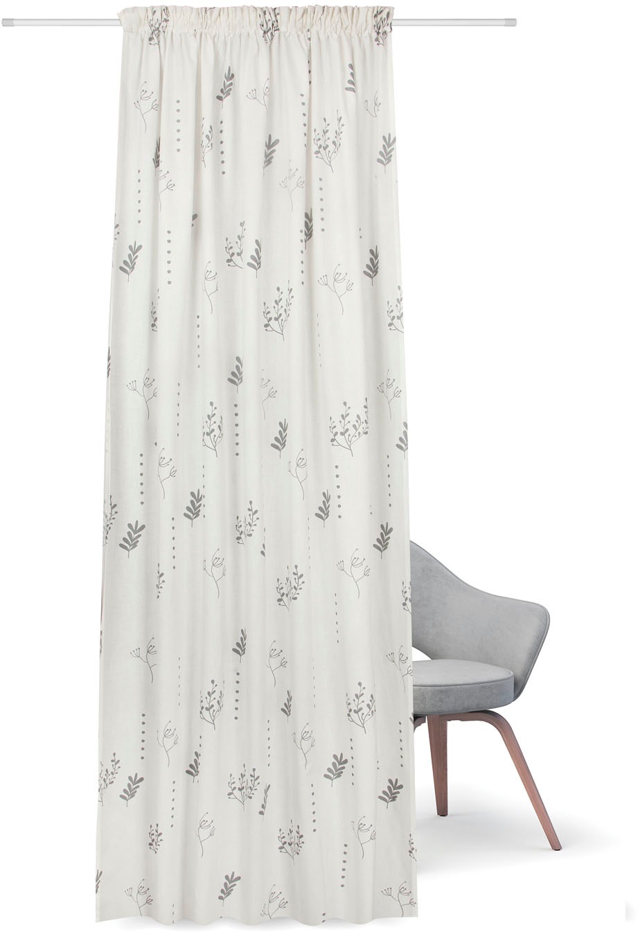 Feel of Nature Gardine "Helga" Kräuselband 1 Stk. tlg. HxB: 245x140 günstig online kaufen