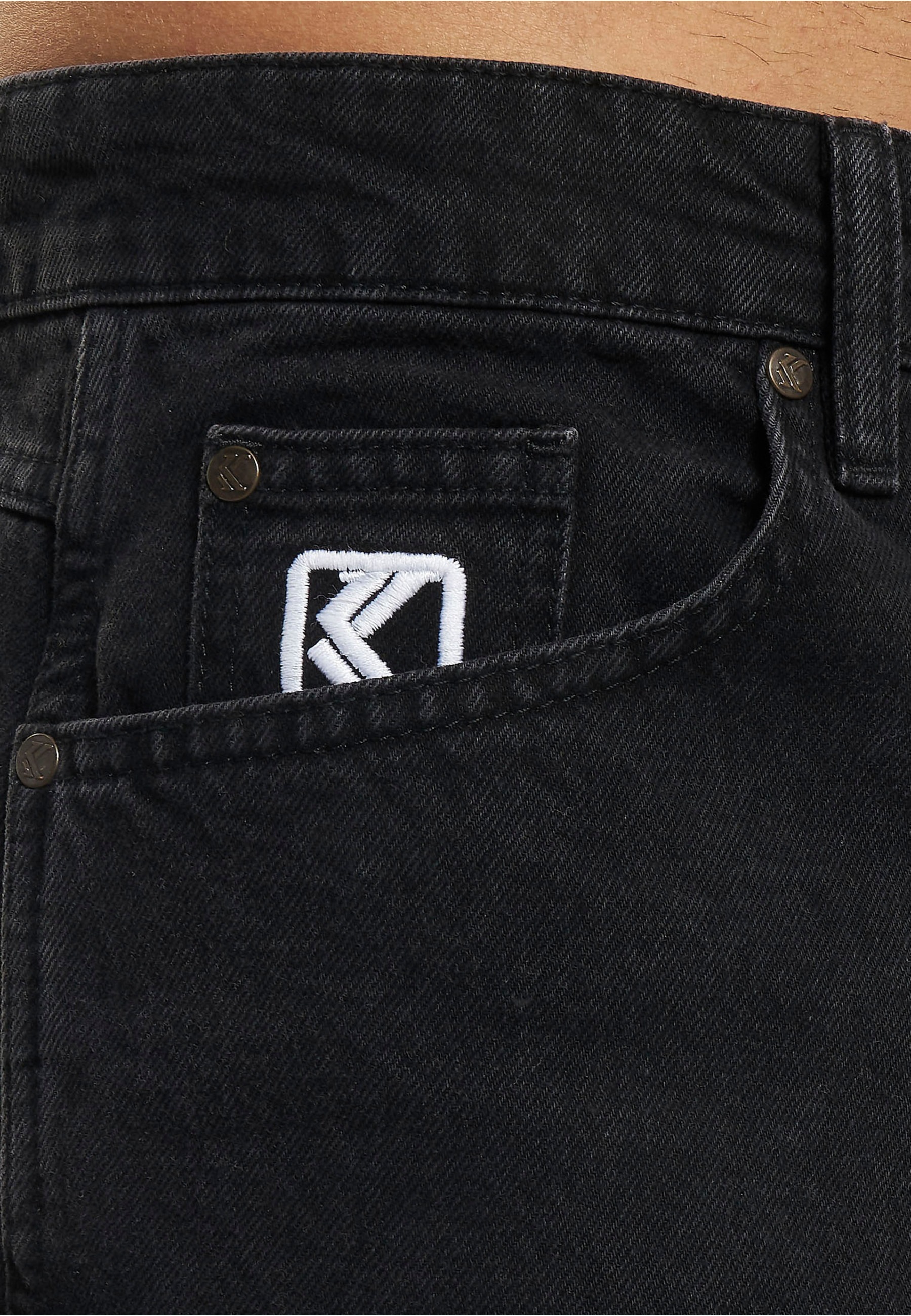 Karl Kani Bequeme Jeans »Karl Kani Herren KK Small Signature Baggy Five Pocket Denim« 1 Stk.