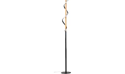 EGLO Stehlampe »CRANLEY«, Stehleuchte in schwarz aus Stahl - exkl. E27 -  1X40W | BAUR