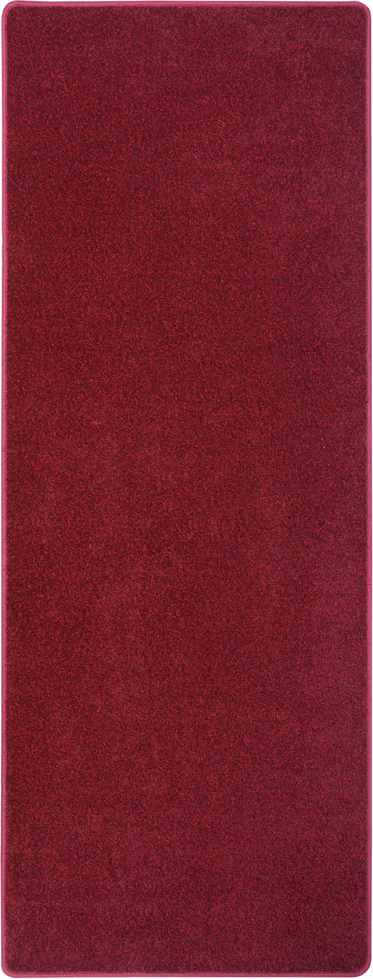 Hanse Home Exclusiv Läufer »Liberty«, rechteckig, 7 mm Höhe, Uni-Meliert, robust, kräftige Farben, rundherum farbige Kettelung