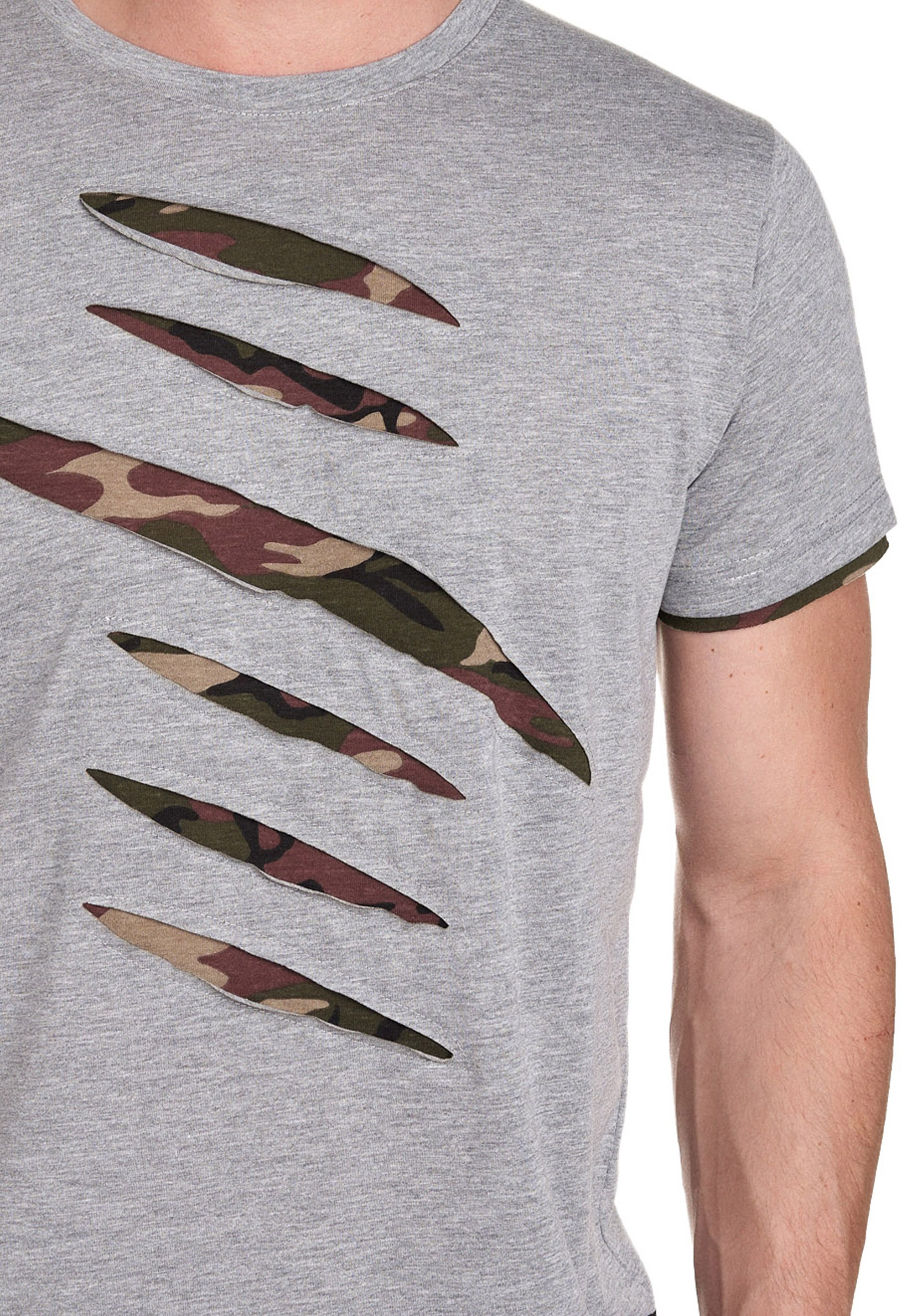 Rusty Neal T-Shirt, im trendigen 2-in-1-Design