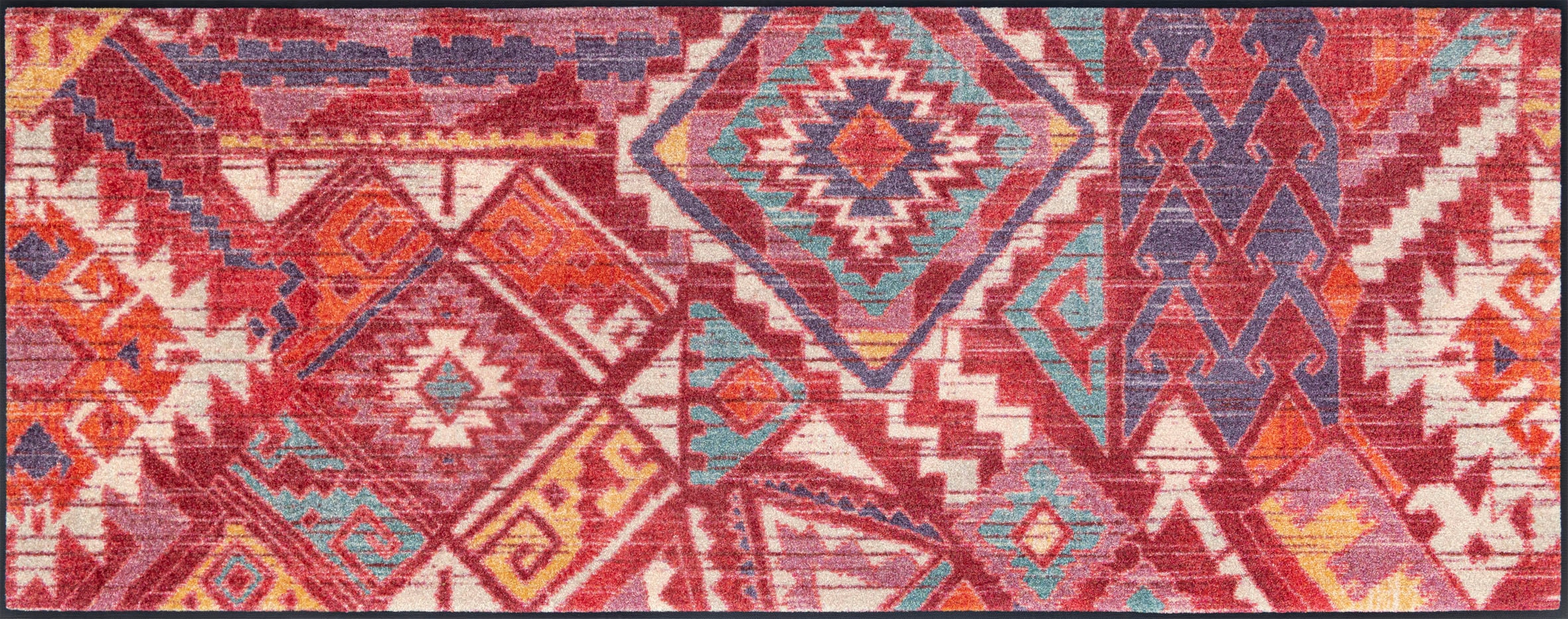 wash+dry by Kleen-Tex Teppich "Pueblo" rechteckig 7 mm Höhe