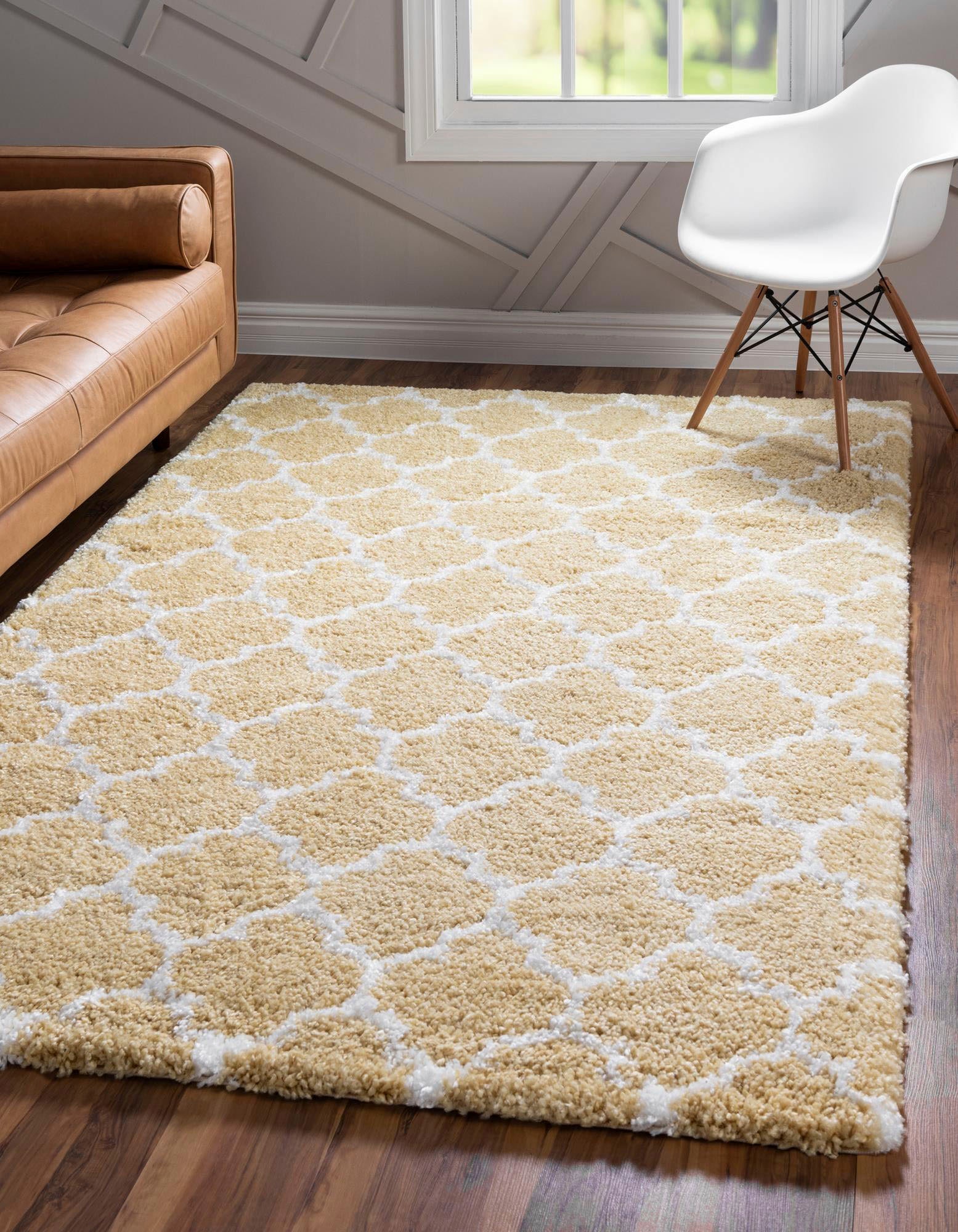 Myflair Möbel & Accessoires Hochflor-Teppich "Temara Shag, LAGERRÄUMUNG" rechteckig 51 mm Höhe gewebt, weich & kuschelig, ideal im Wohnzimmer & Schlafzimmer